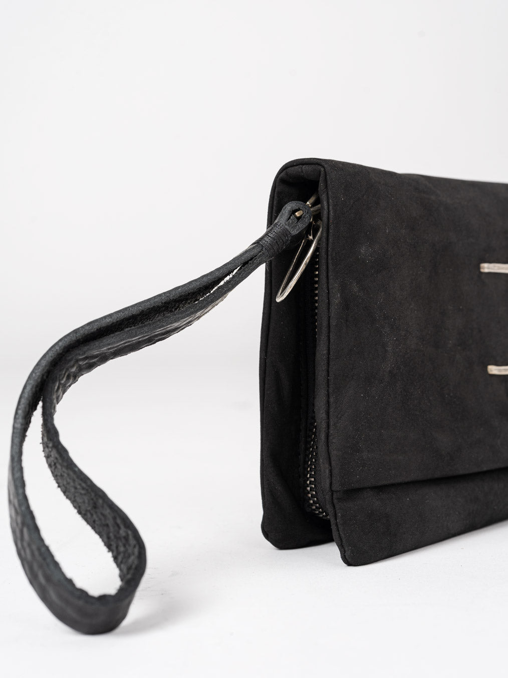Waxed Nubuck Wallet - by DANIELE BASTA