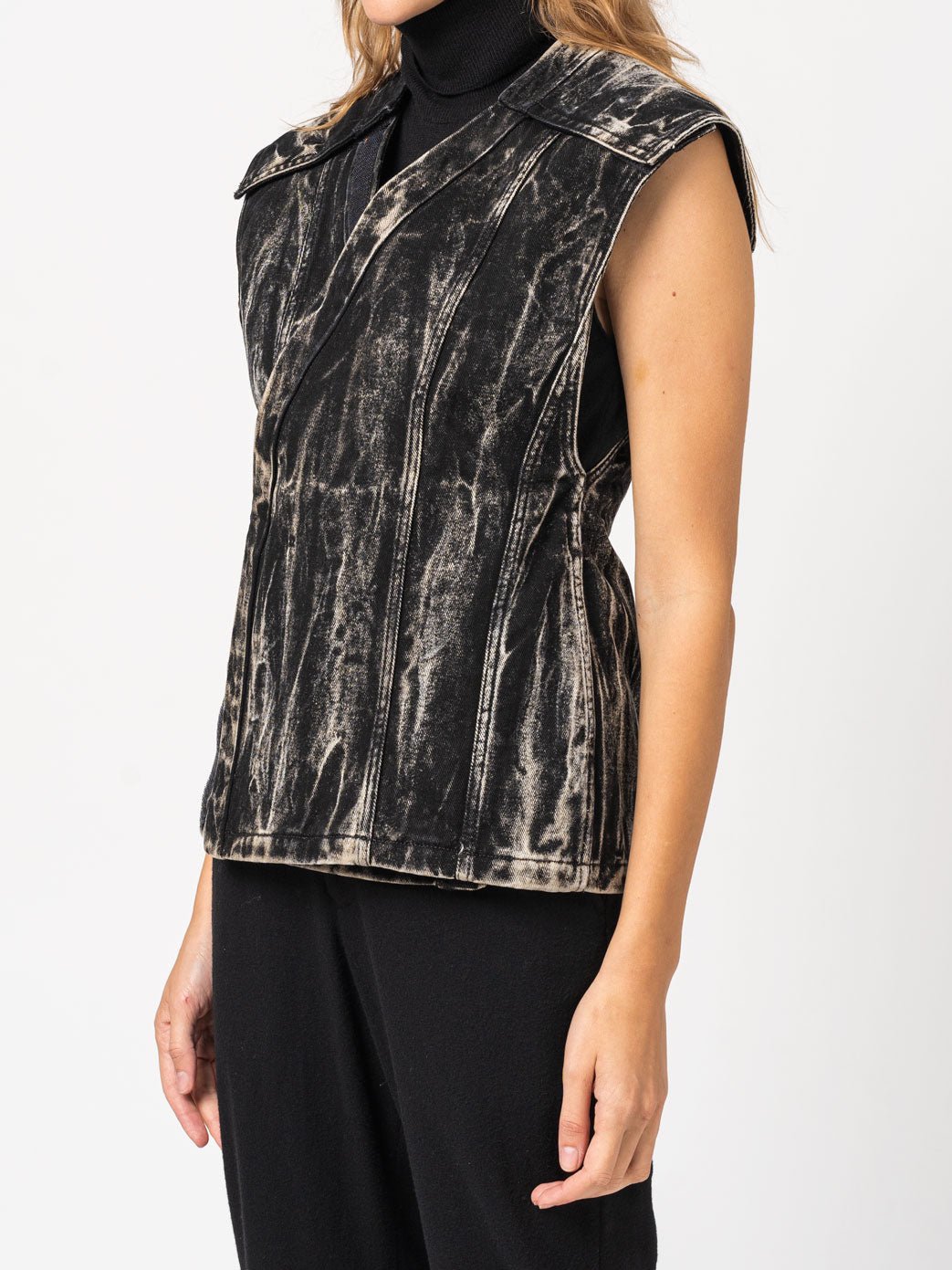 Whiskering - Effect Vest - by Y/Project