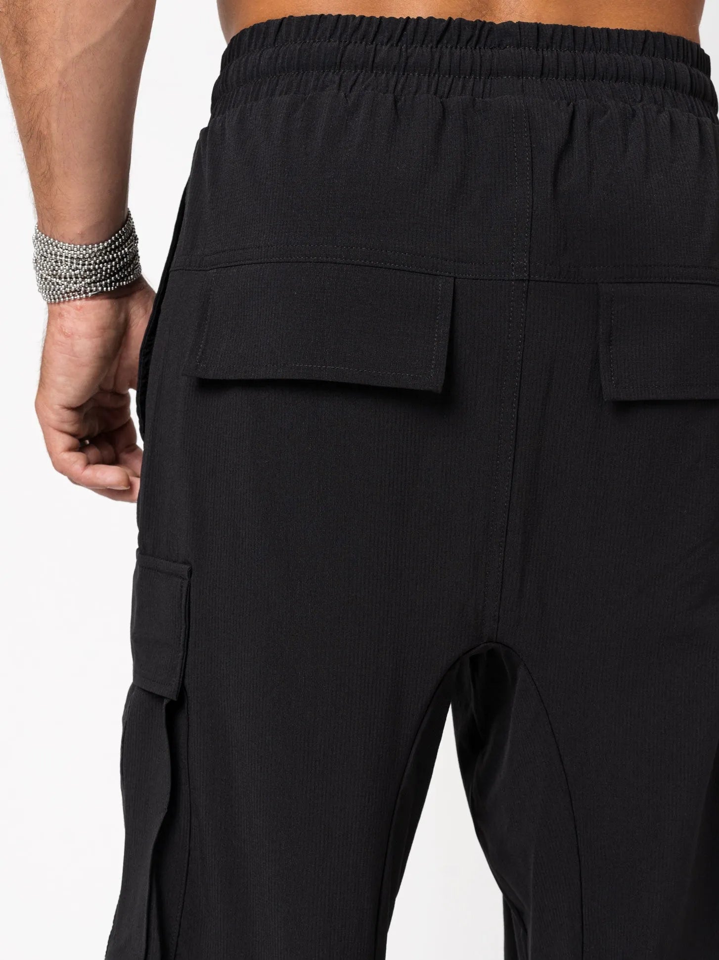 Wide fit cargo trousers - by THOM KROM