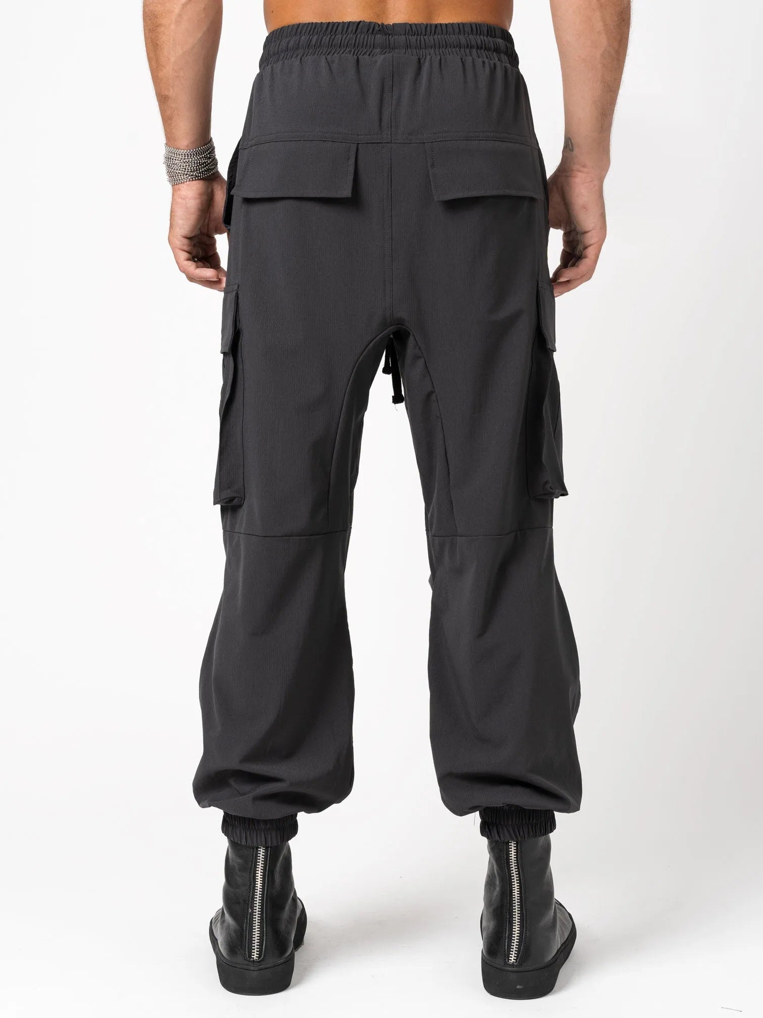 Wide fit cargo trousers - by THOM KROM