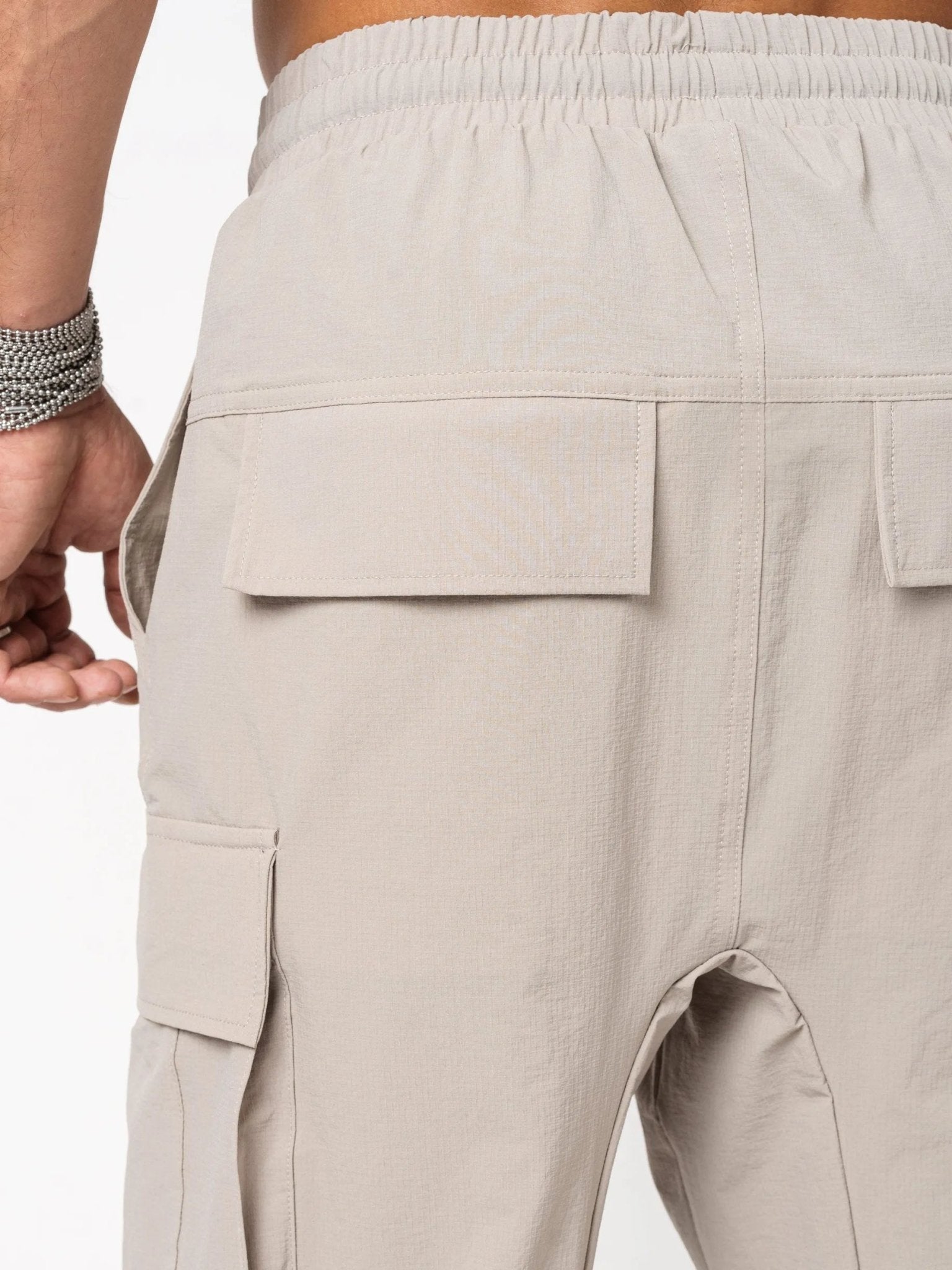 Wide fit cargo trousers - by THOM KROM