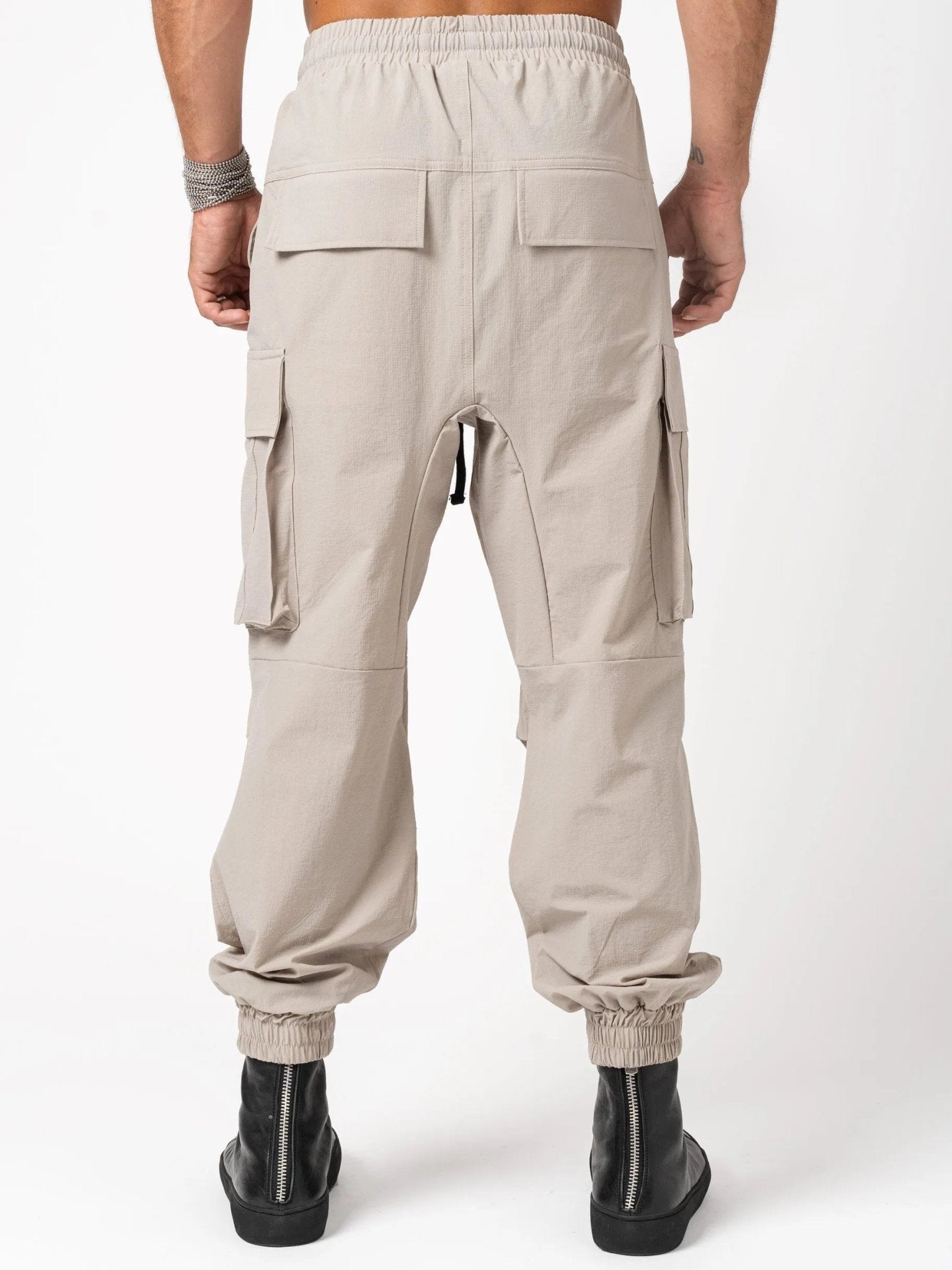 Wide fit cargo trousers - by THOM KROM
