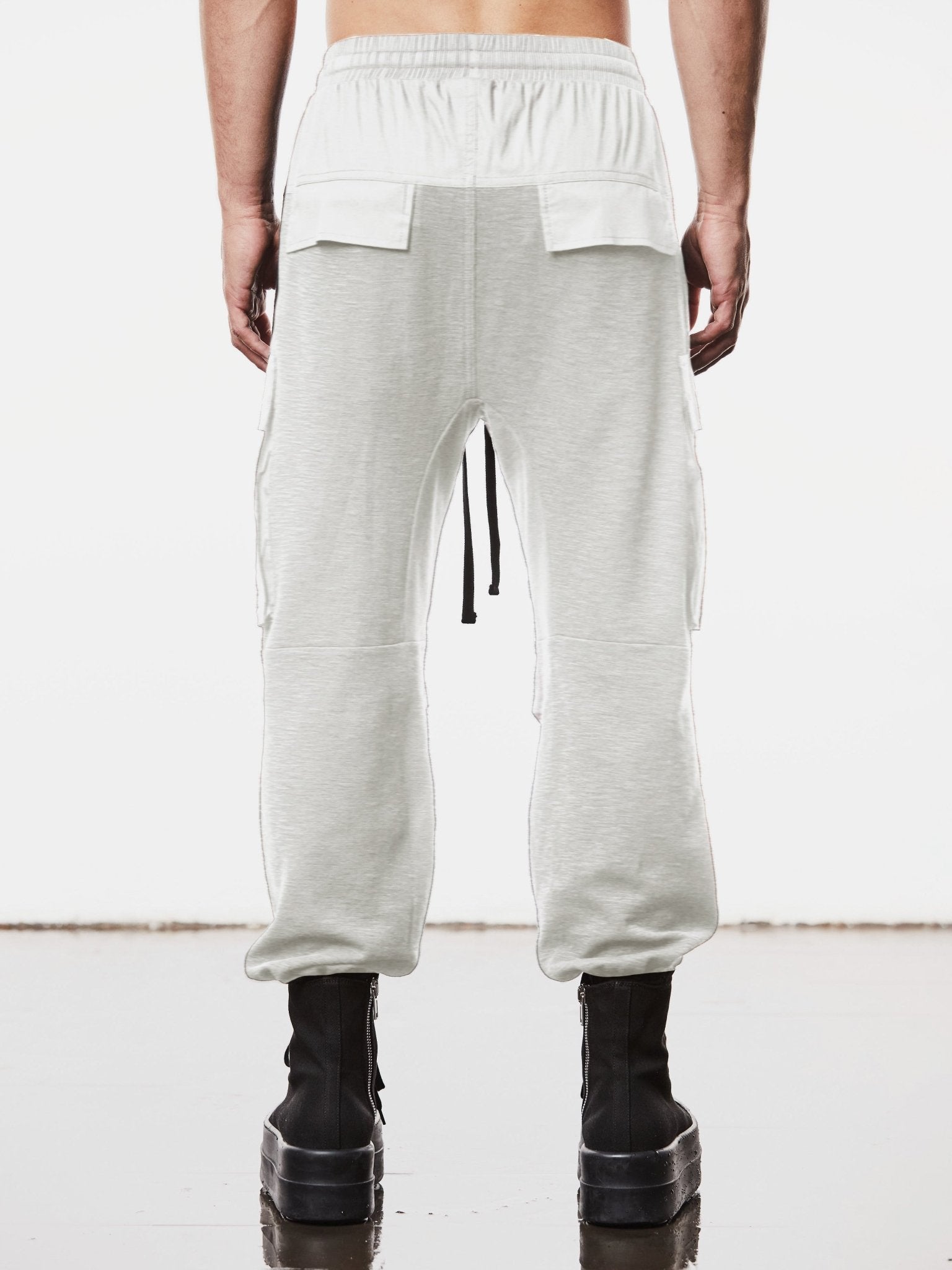 Wide Fit Matmix Trousers - by THOM KROM