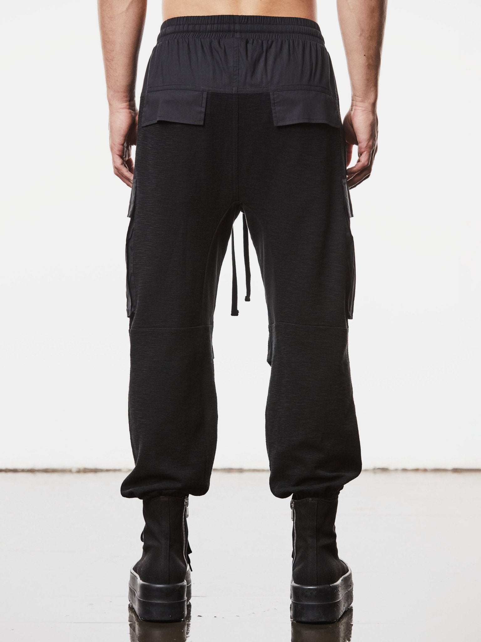 Wide Fit Matmix Trousers - by THOM KROM