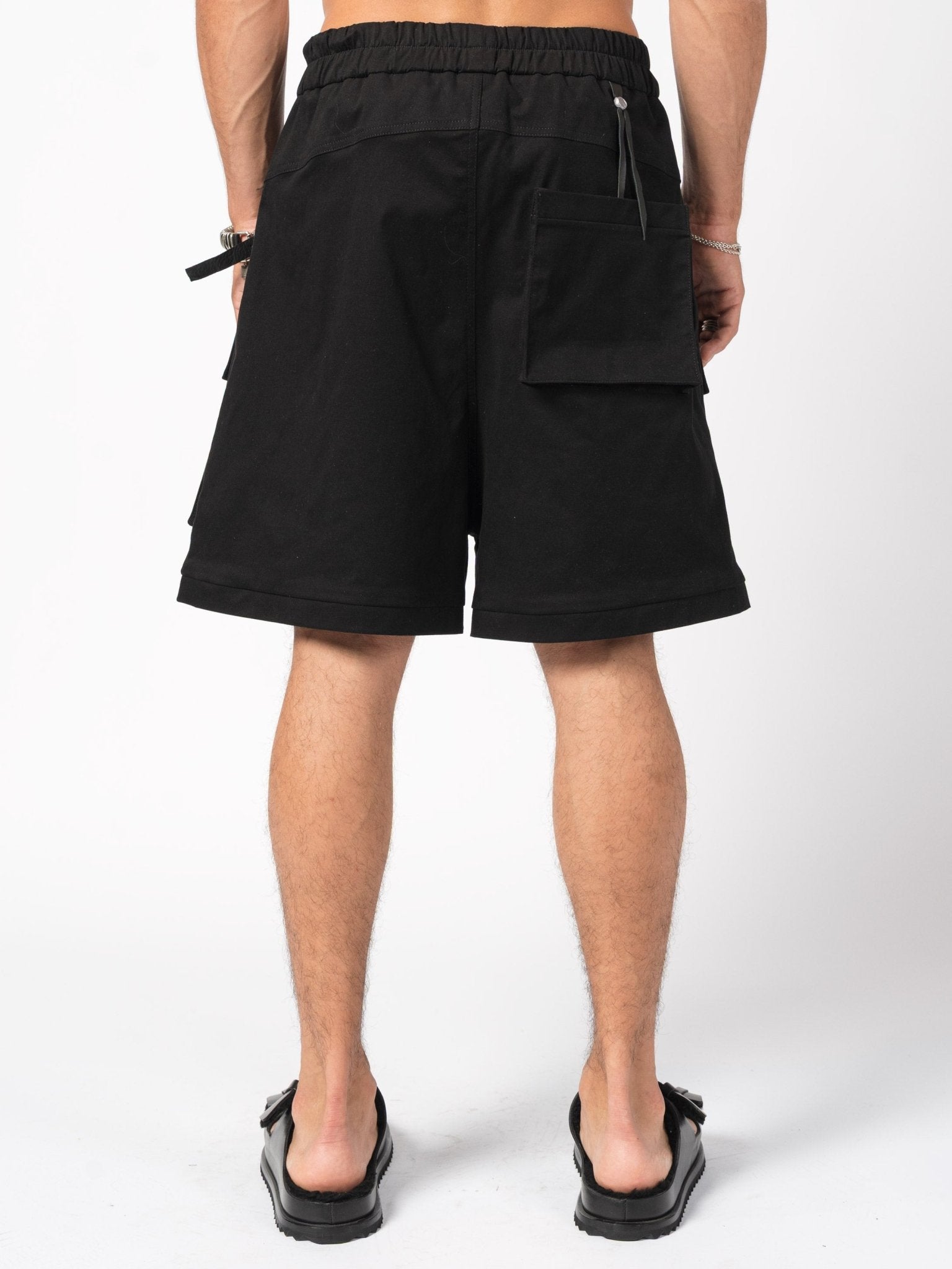 Wide - Leg Cargo Shorts - by 139DEC