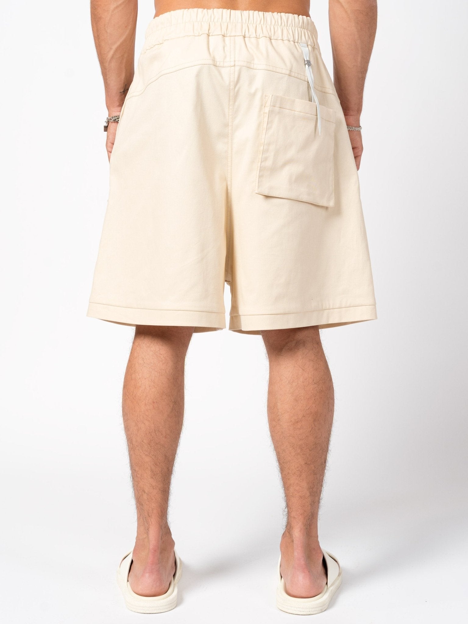 Wide - Leg Cargo Shorts - by 139DEC