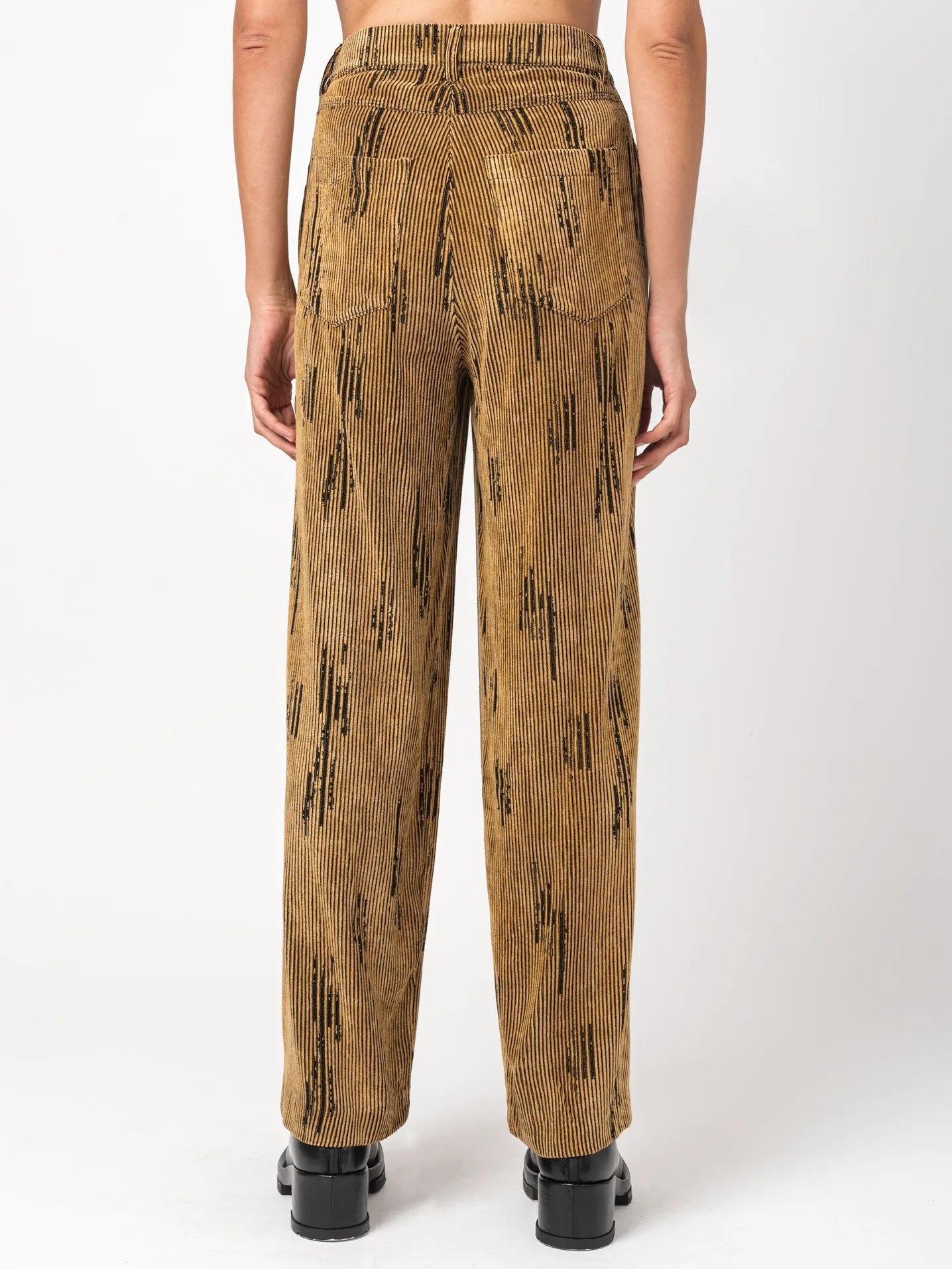 Wide - Leg Corduroy Pants - by NOSTRA SANTISSIMA