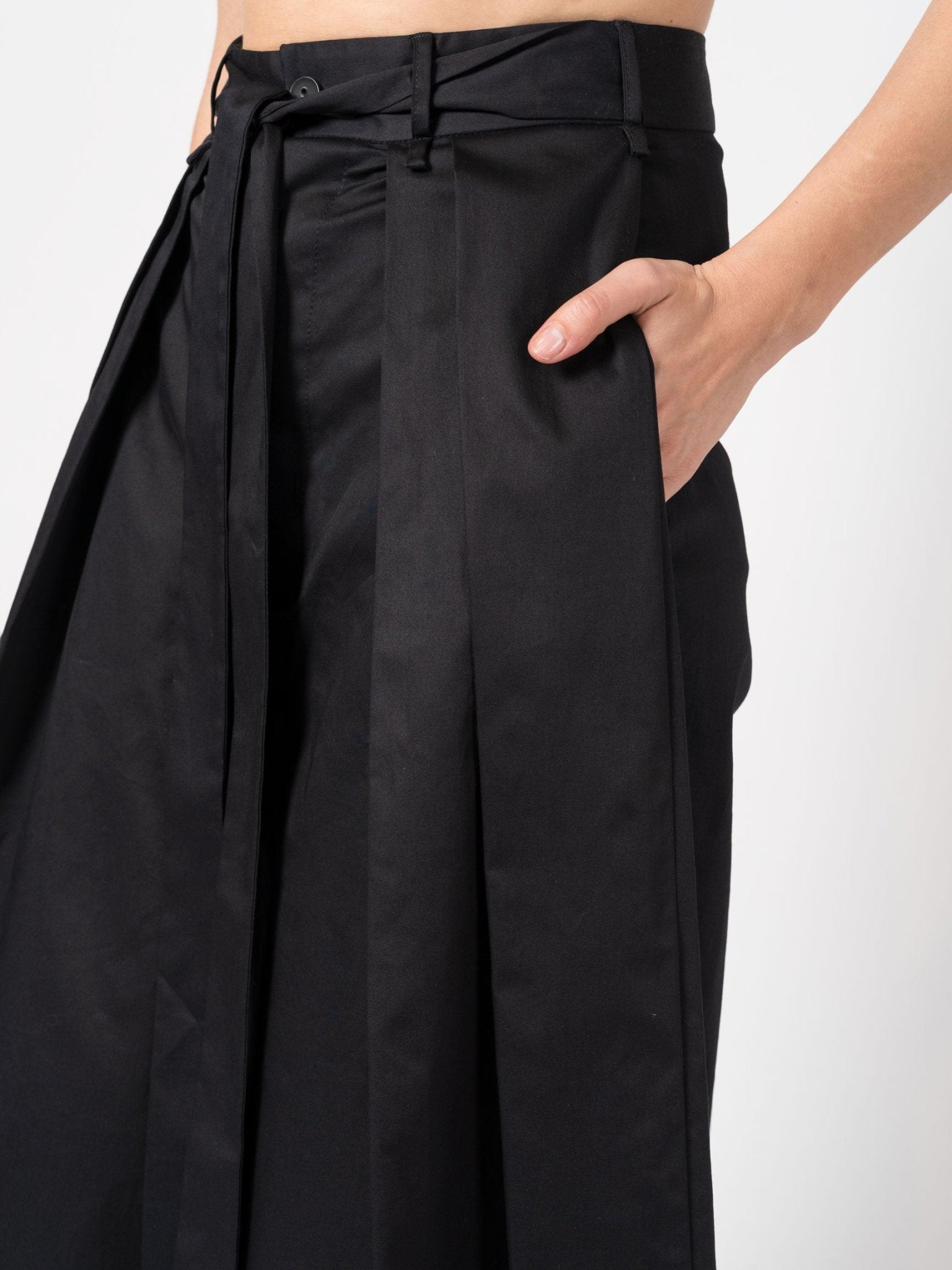 Wide - Leg Pleated Trousers - by 139DEC