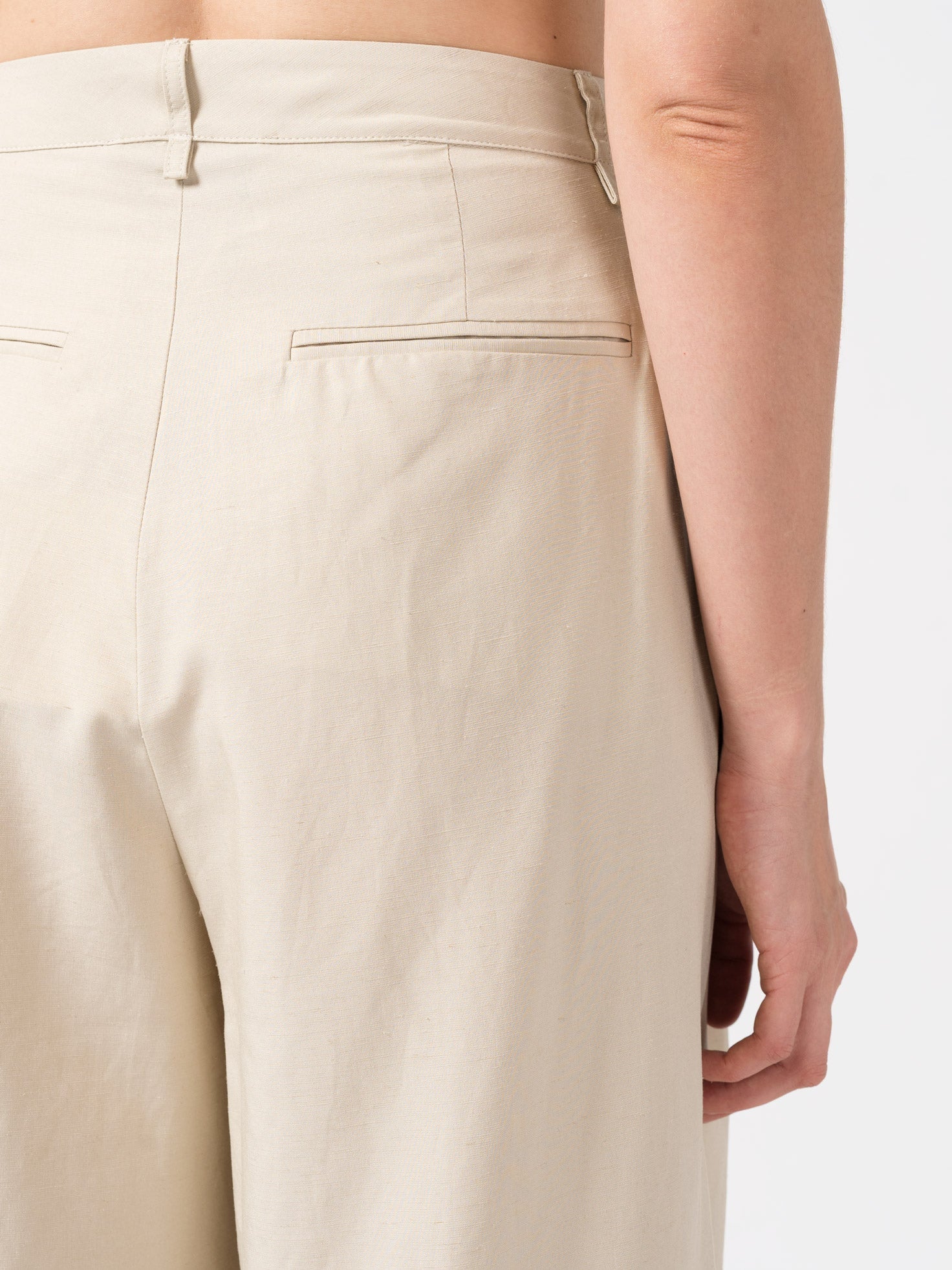 Wide - Leg Pleated Trousers - by NOSTRA SANTISSIMA
