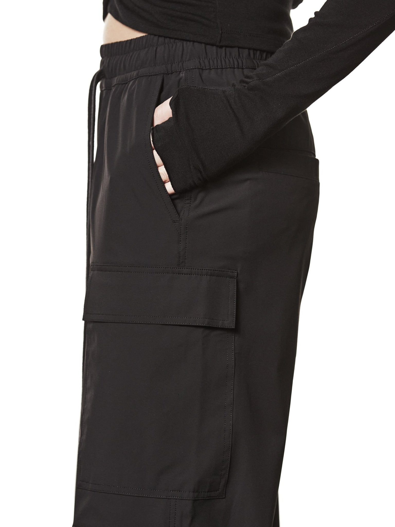 Wide - Leg Technical Trousers - by THOM KROM
