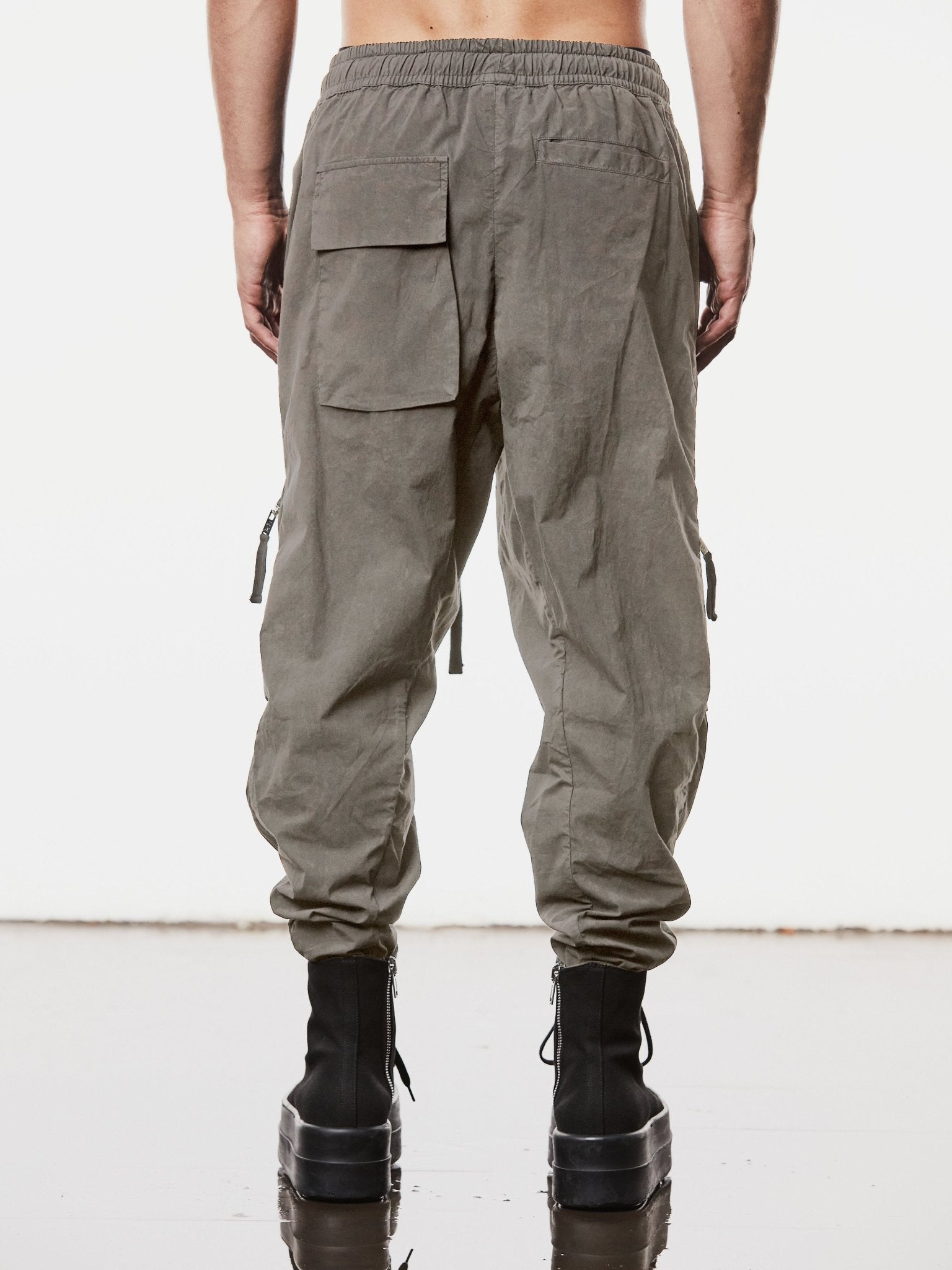 Woven Cargo Trousers - by THOM KROM