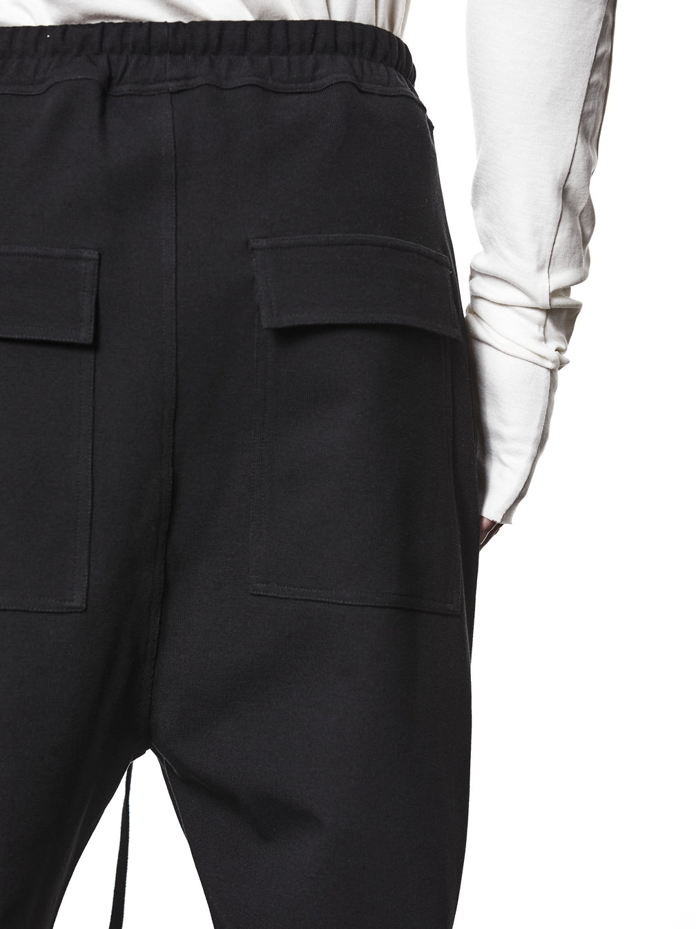Woven Low Crotch Trousers - by THOM KROM