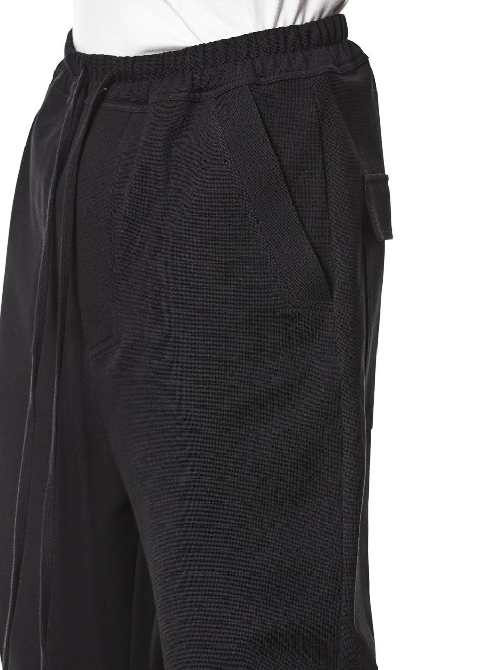 Woven Low Crotch Trousers - by THOM KROM