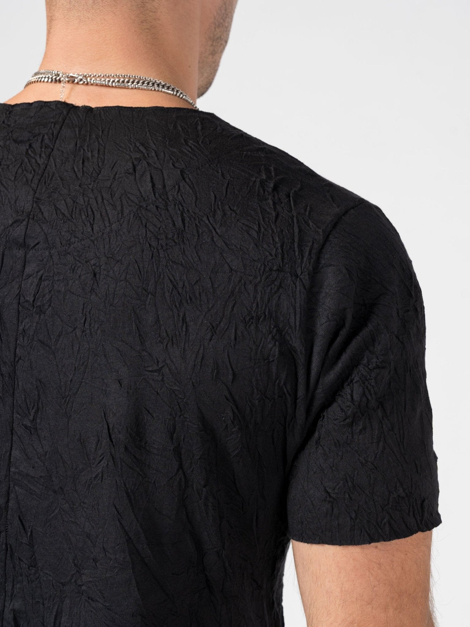 Wrinkled - Effect T-Shirt - by GIORGIO BRATO