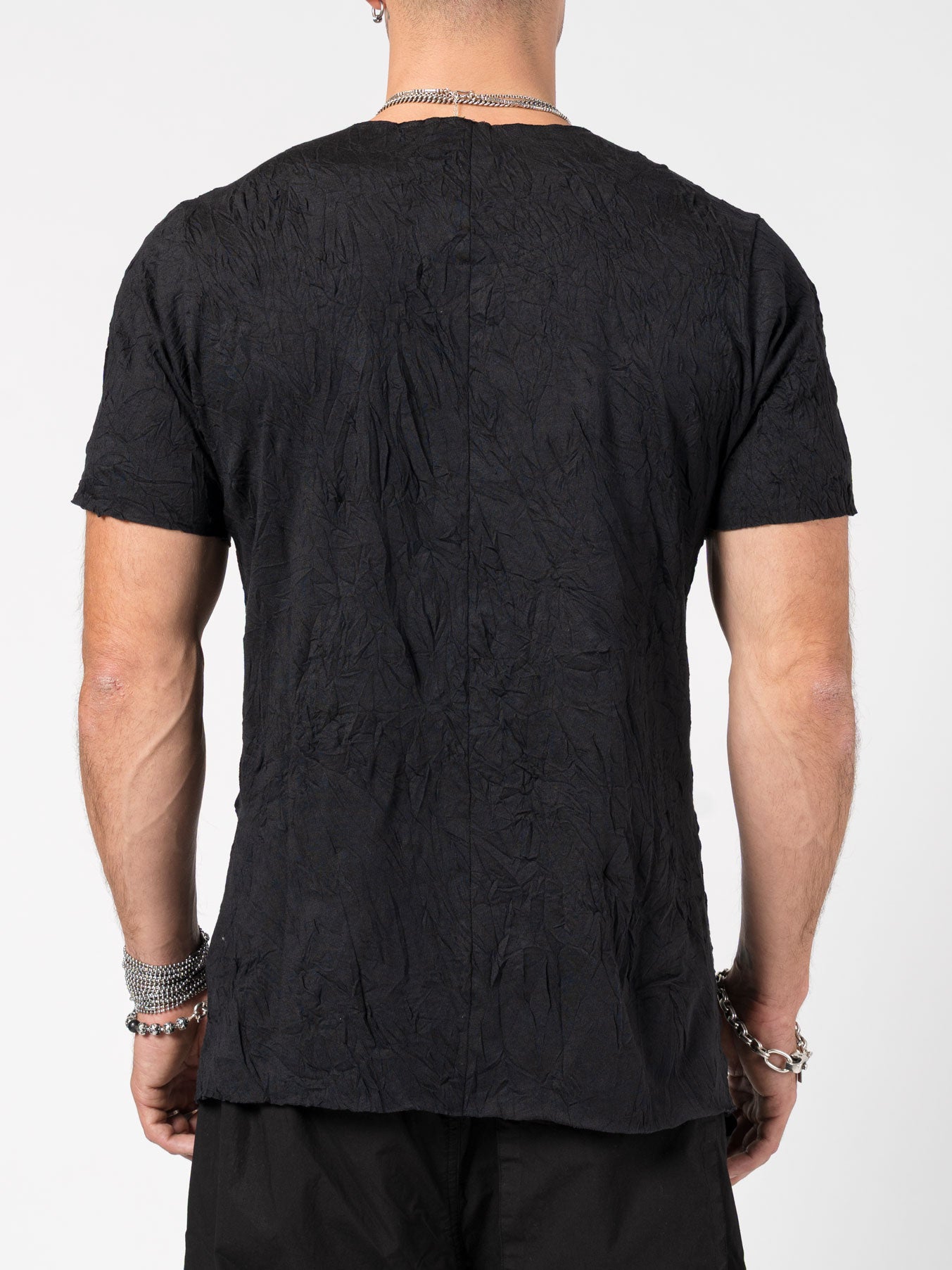 Wrinkled - Effect T-Shirt - by GIORGIO BRATO