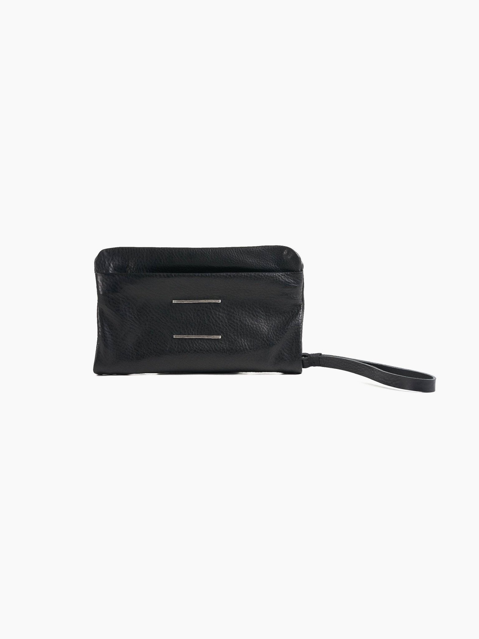 Zipper Wallet with Silver Hardware - by DANIELE BASTA