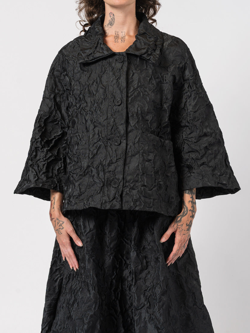 Textured Short Jacket