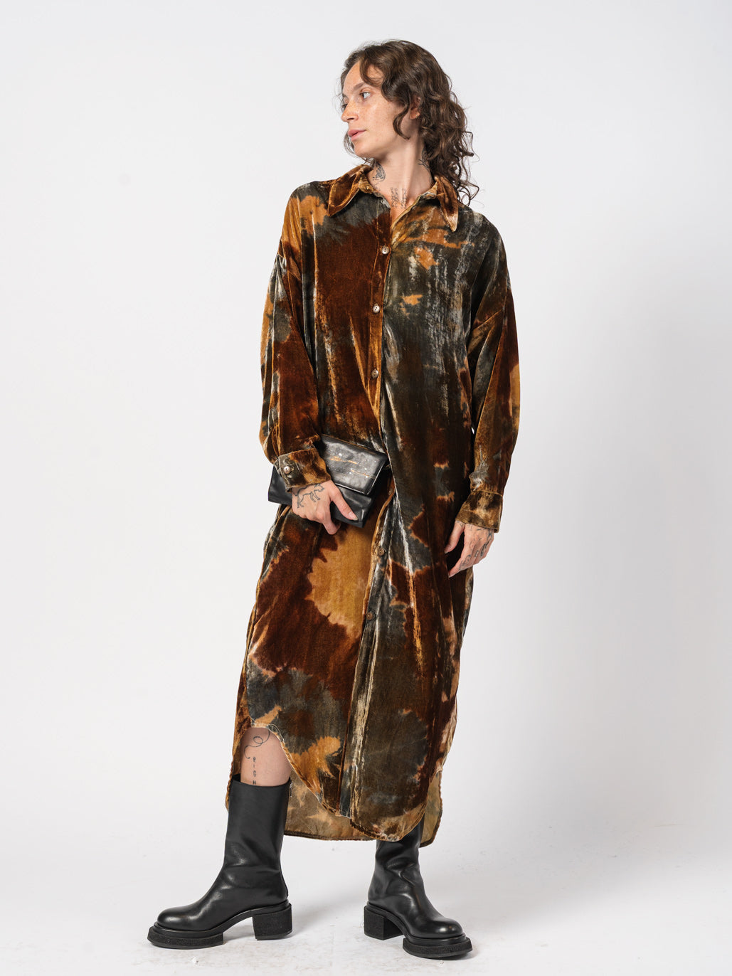 Velvet Long Shirt