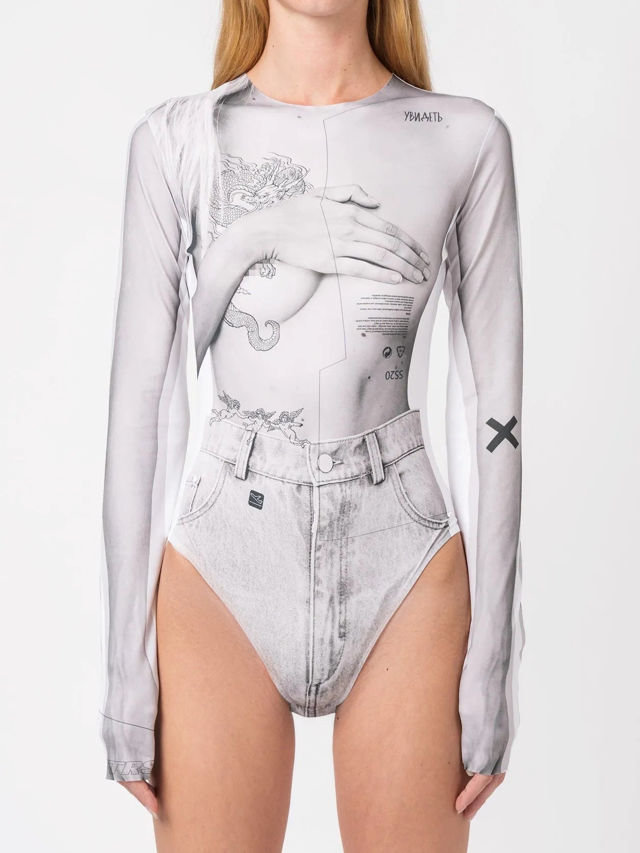 TTSWTRS Collage Bodysuit