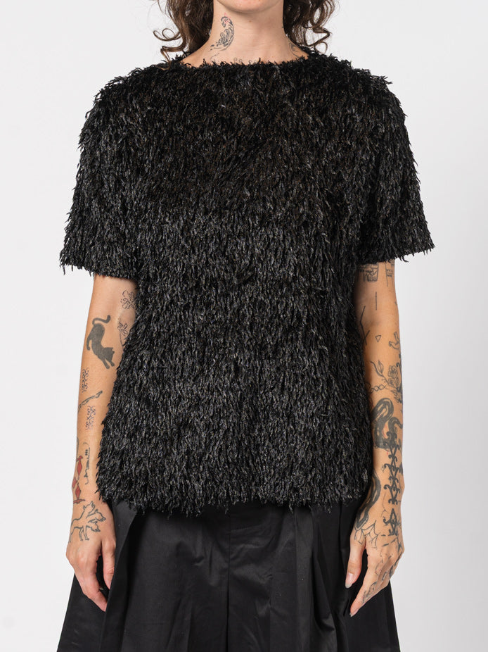 Short-Sleeve Sweater