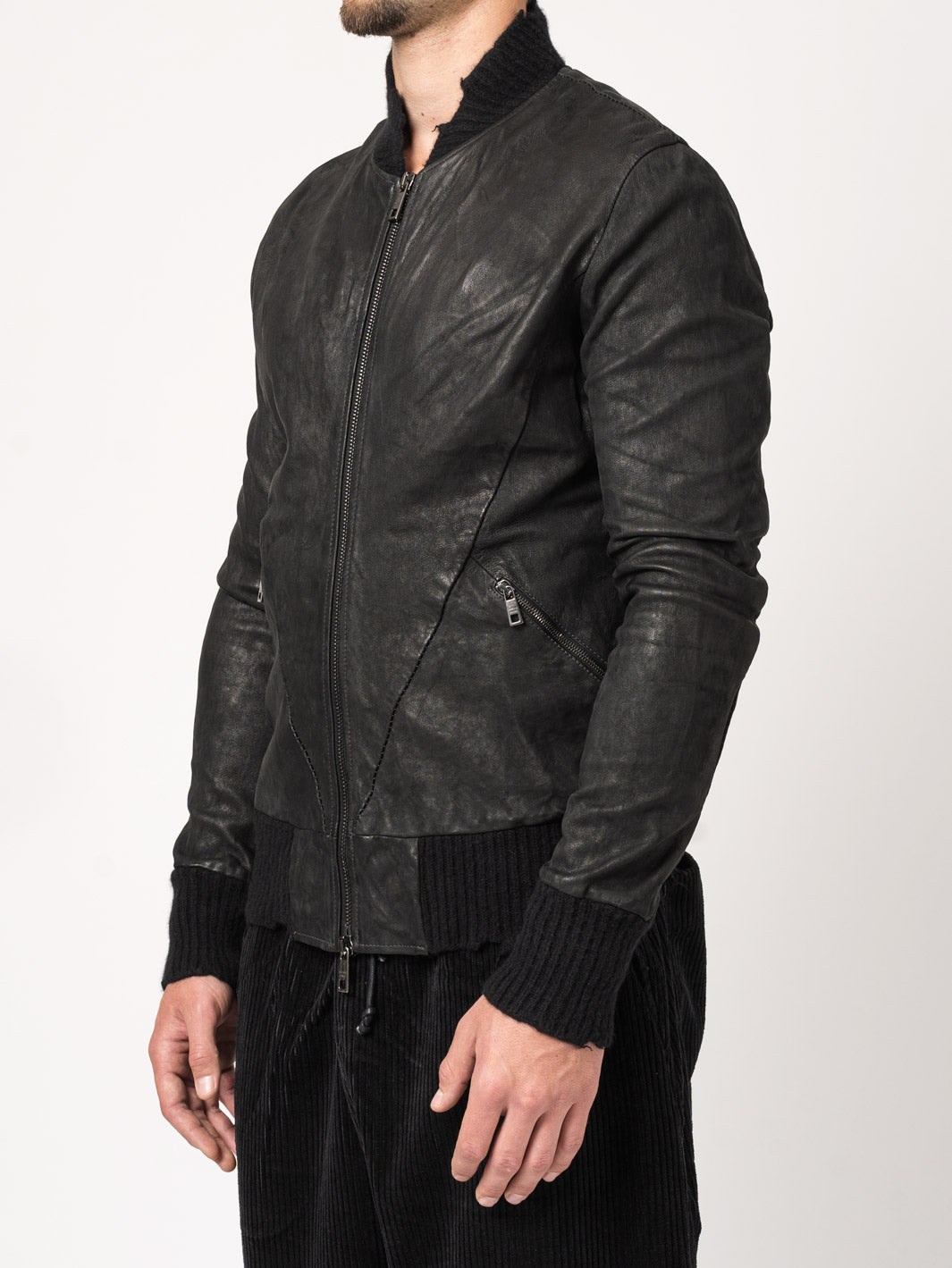 Leather Bomber