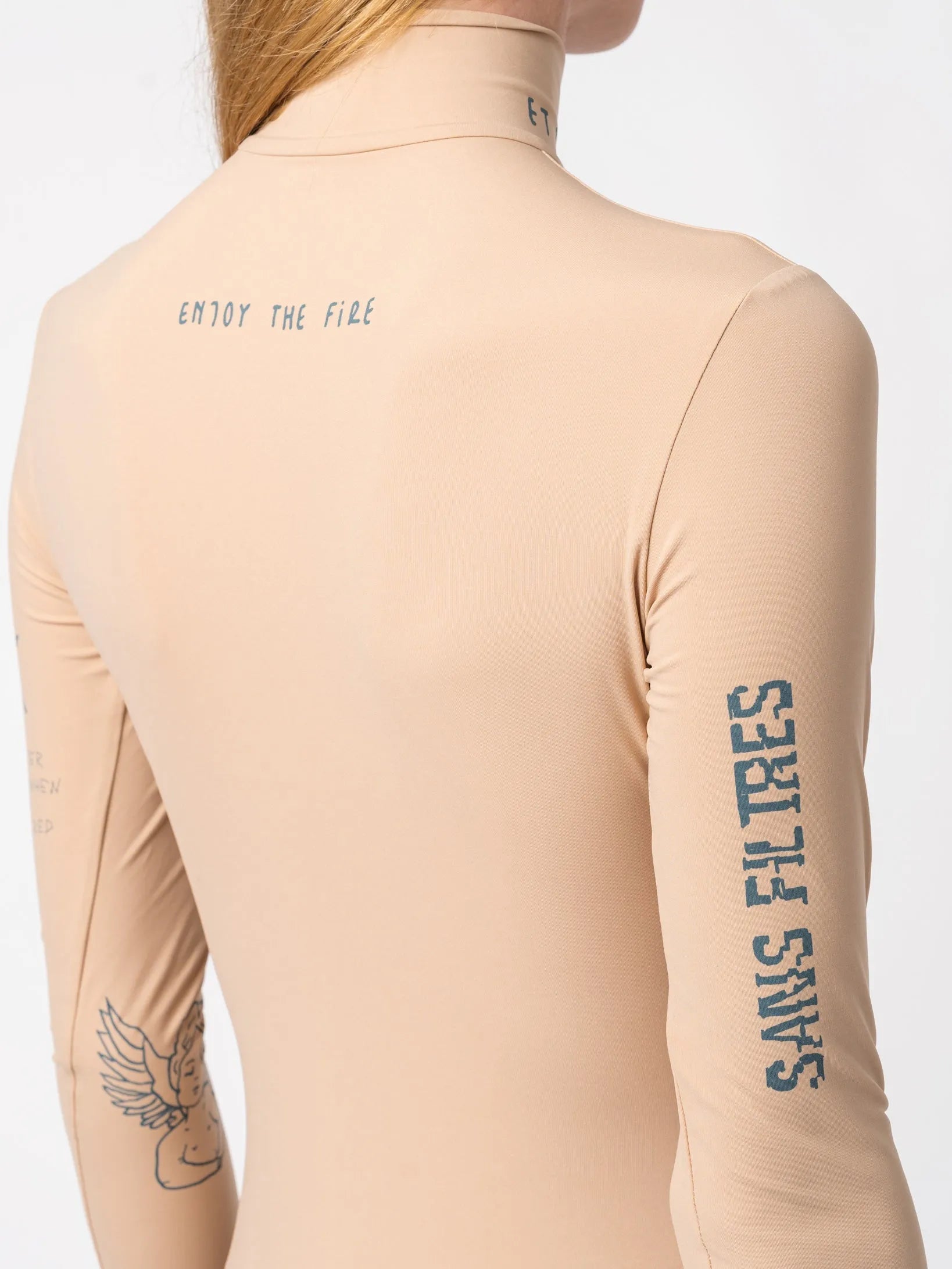 TTSWTRS Zipped bodysuit