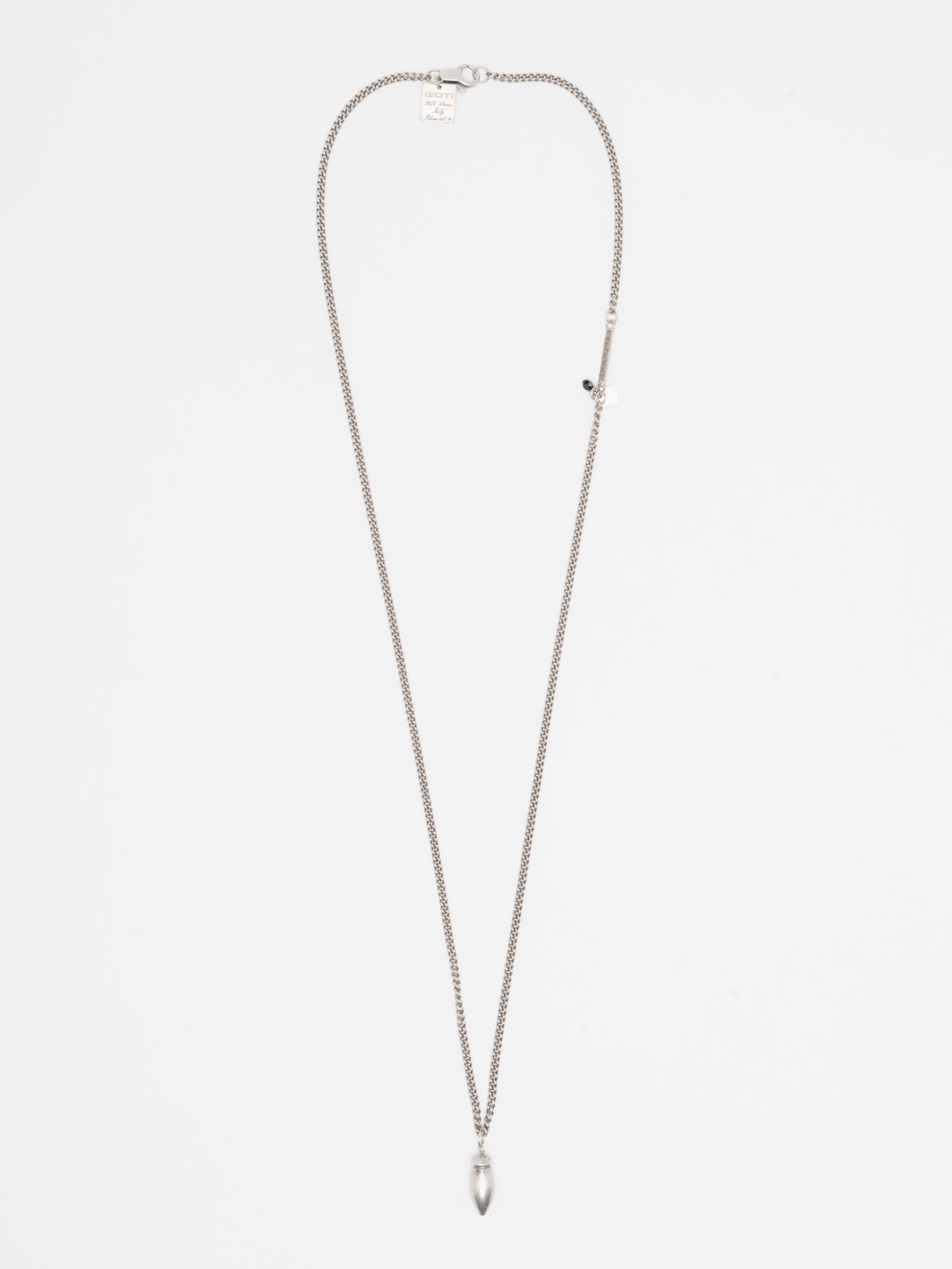 Bullet Pendant Necklace