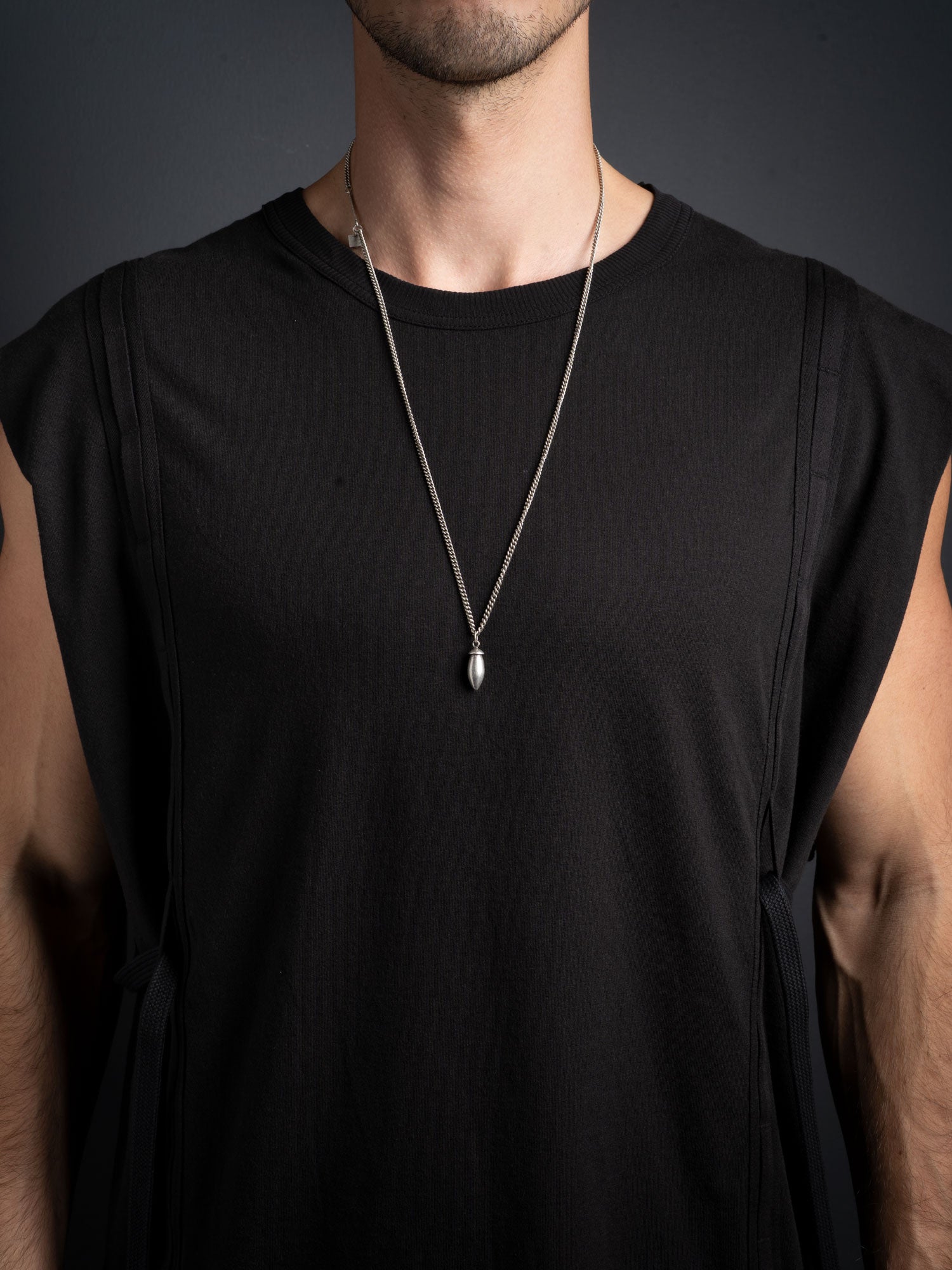 Bullet Pendant Necklace