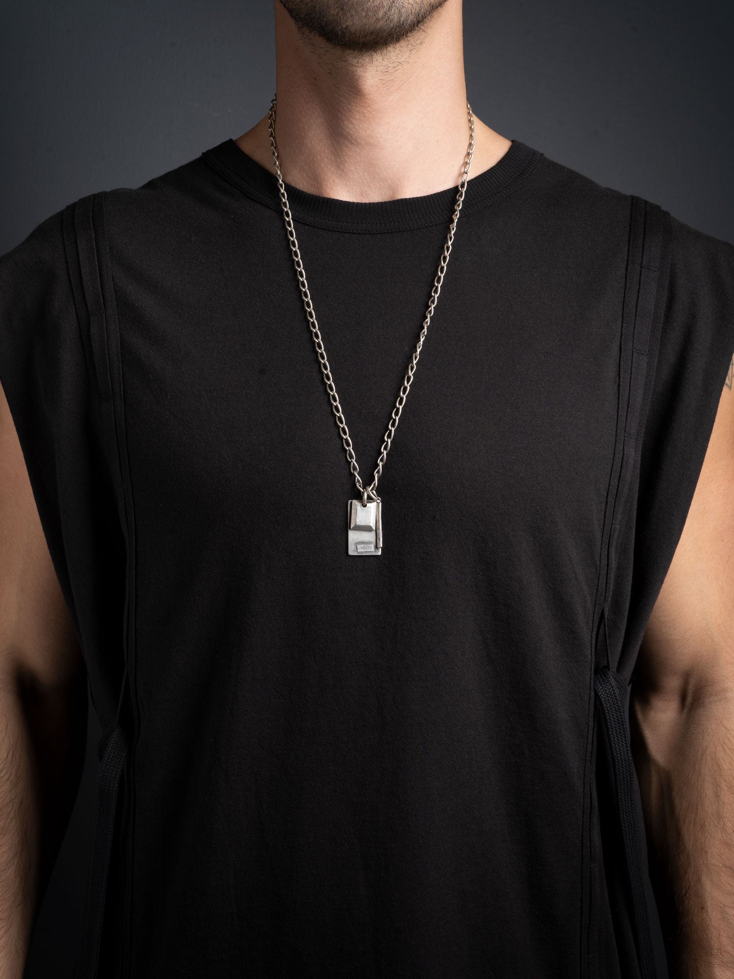 Tag Pendant Necklace
