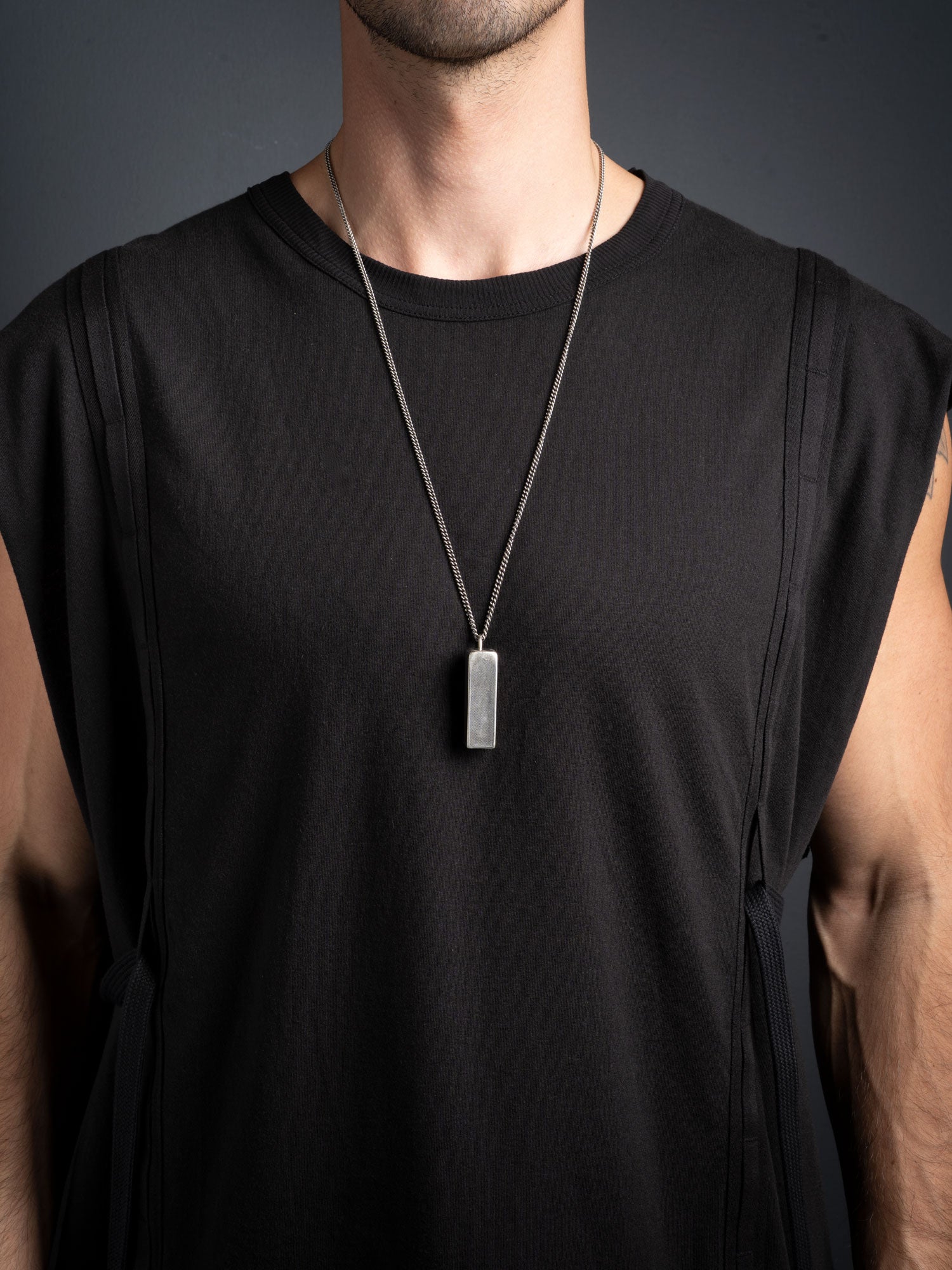 Rectangular Pendant Necklace