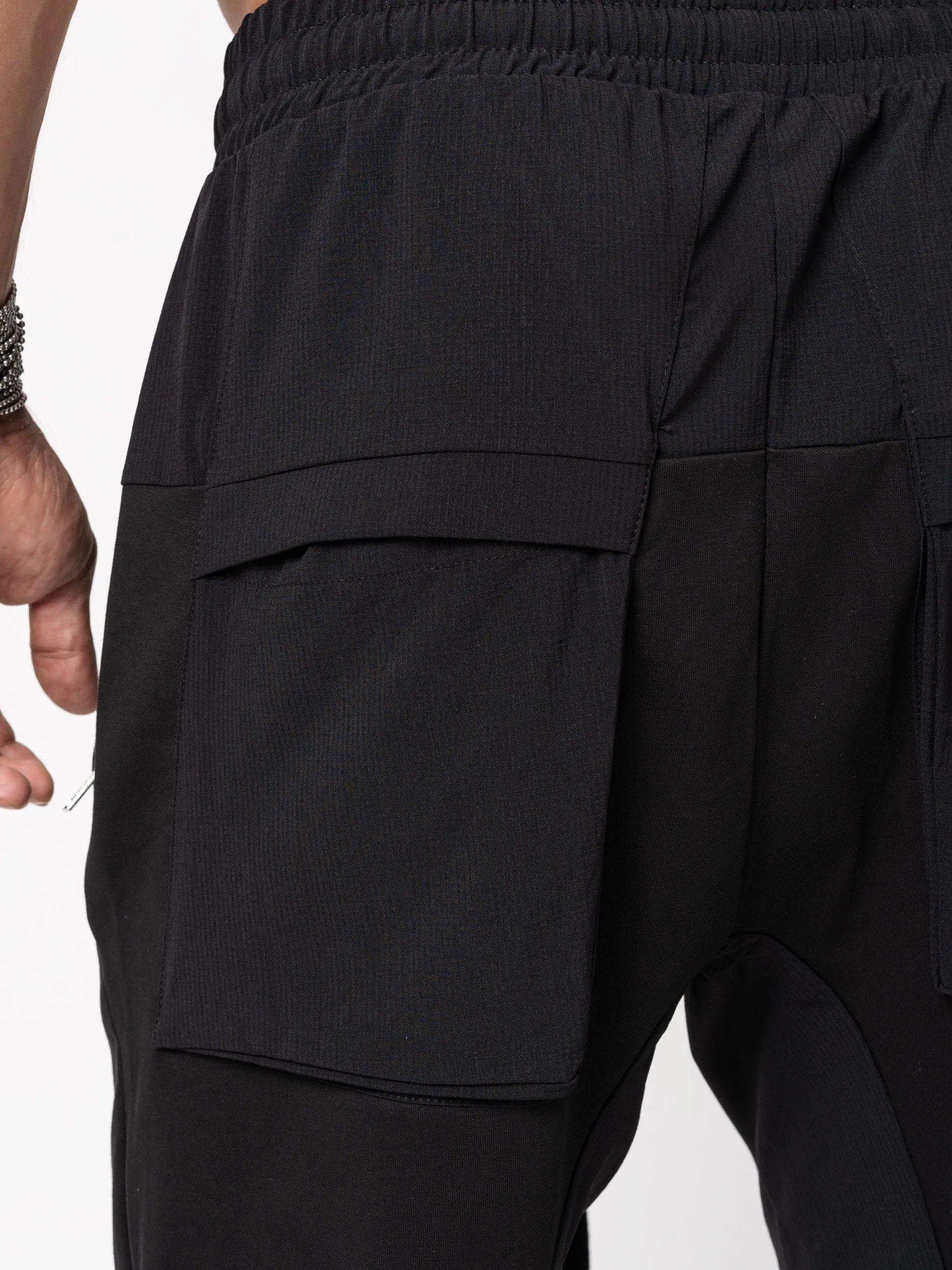 Matmix drop crotch trousers