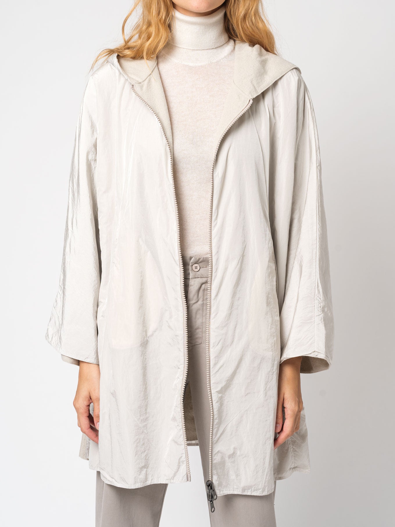 Oversize Hooded Cape