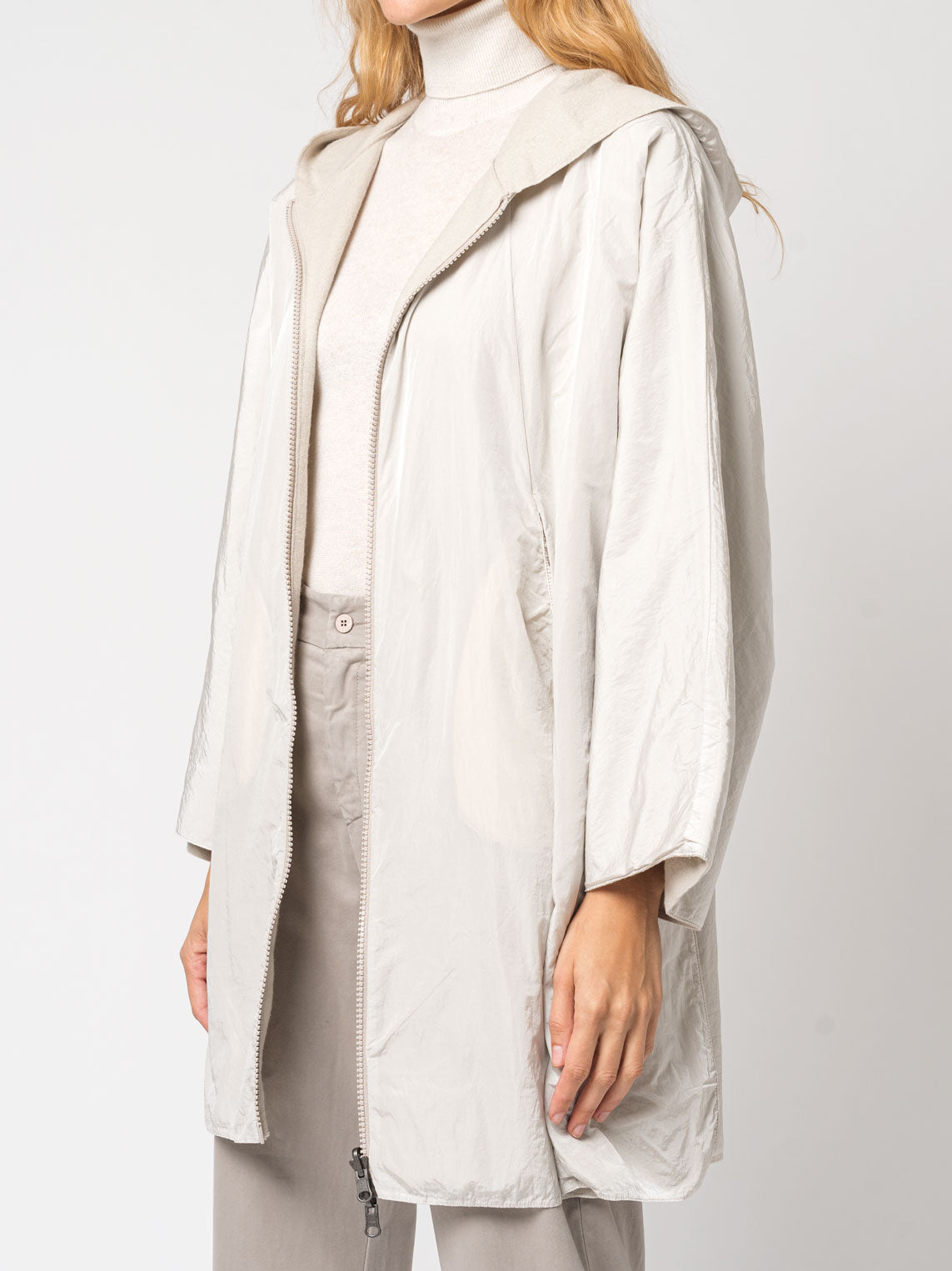 Oversize Hooded Cape