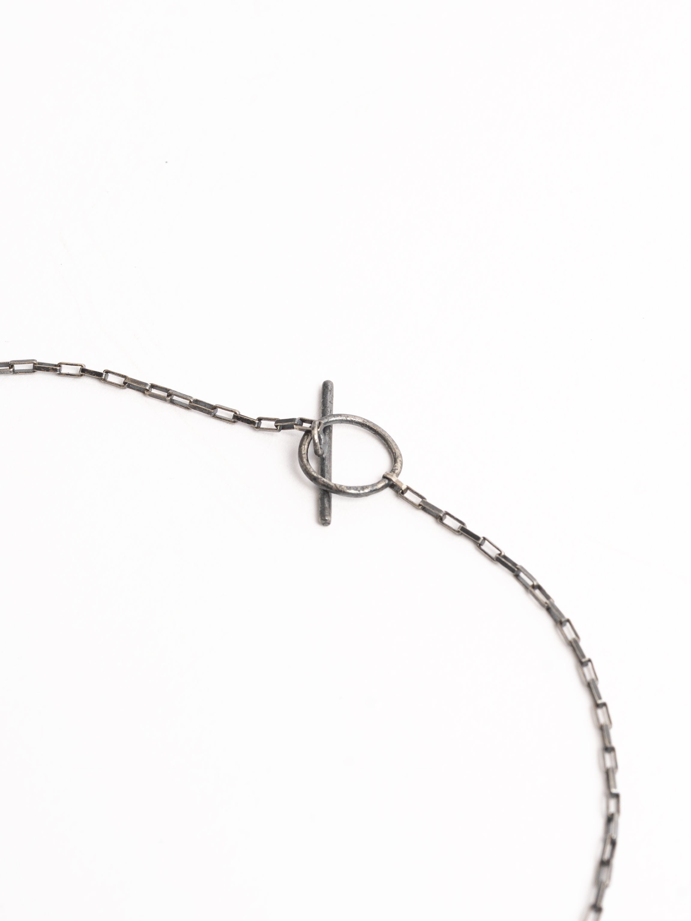 Blood Garnet Horn Necklace