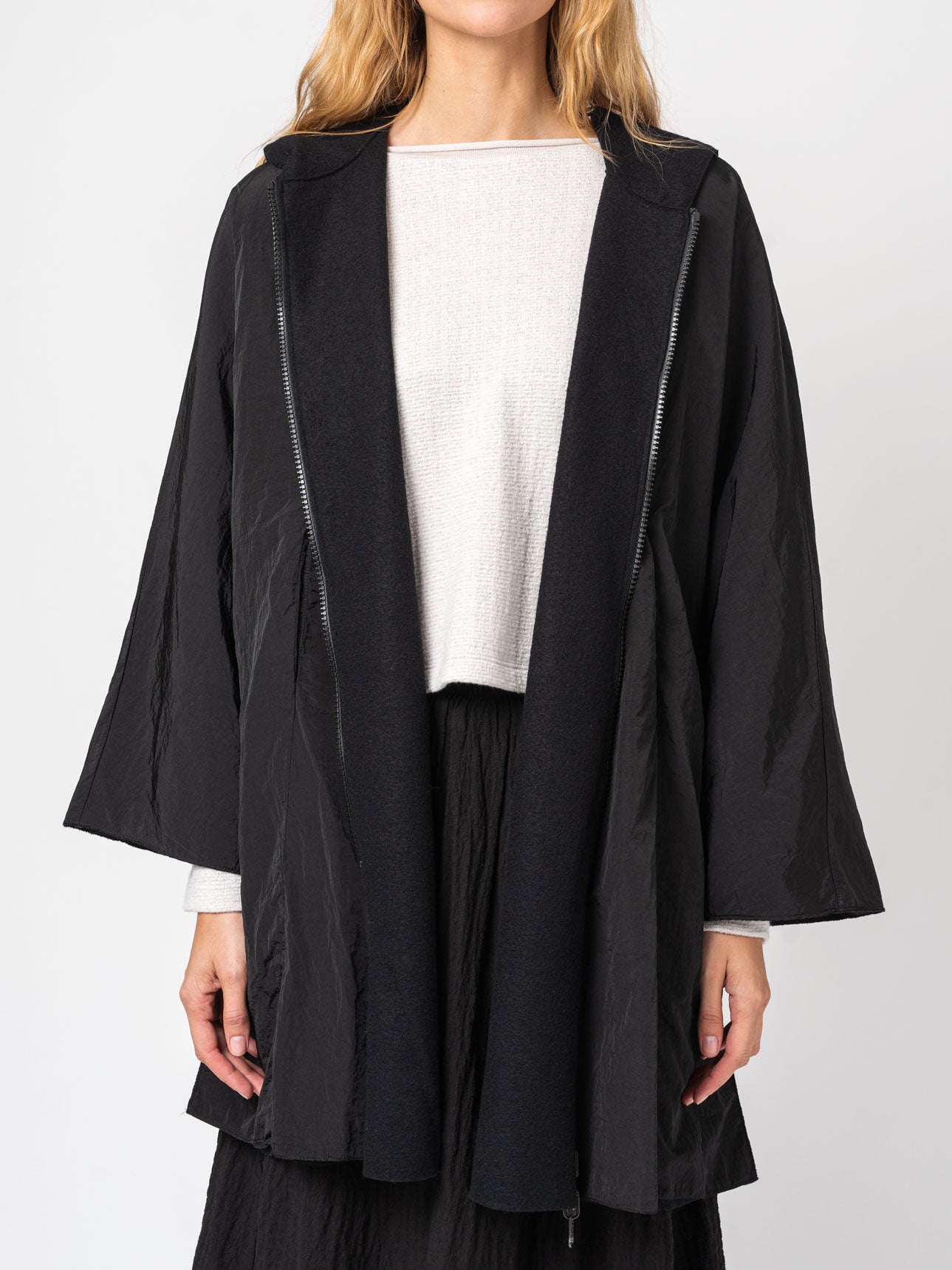 Oversize Hooded Cape