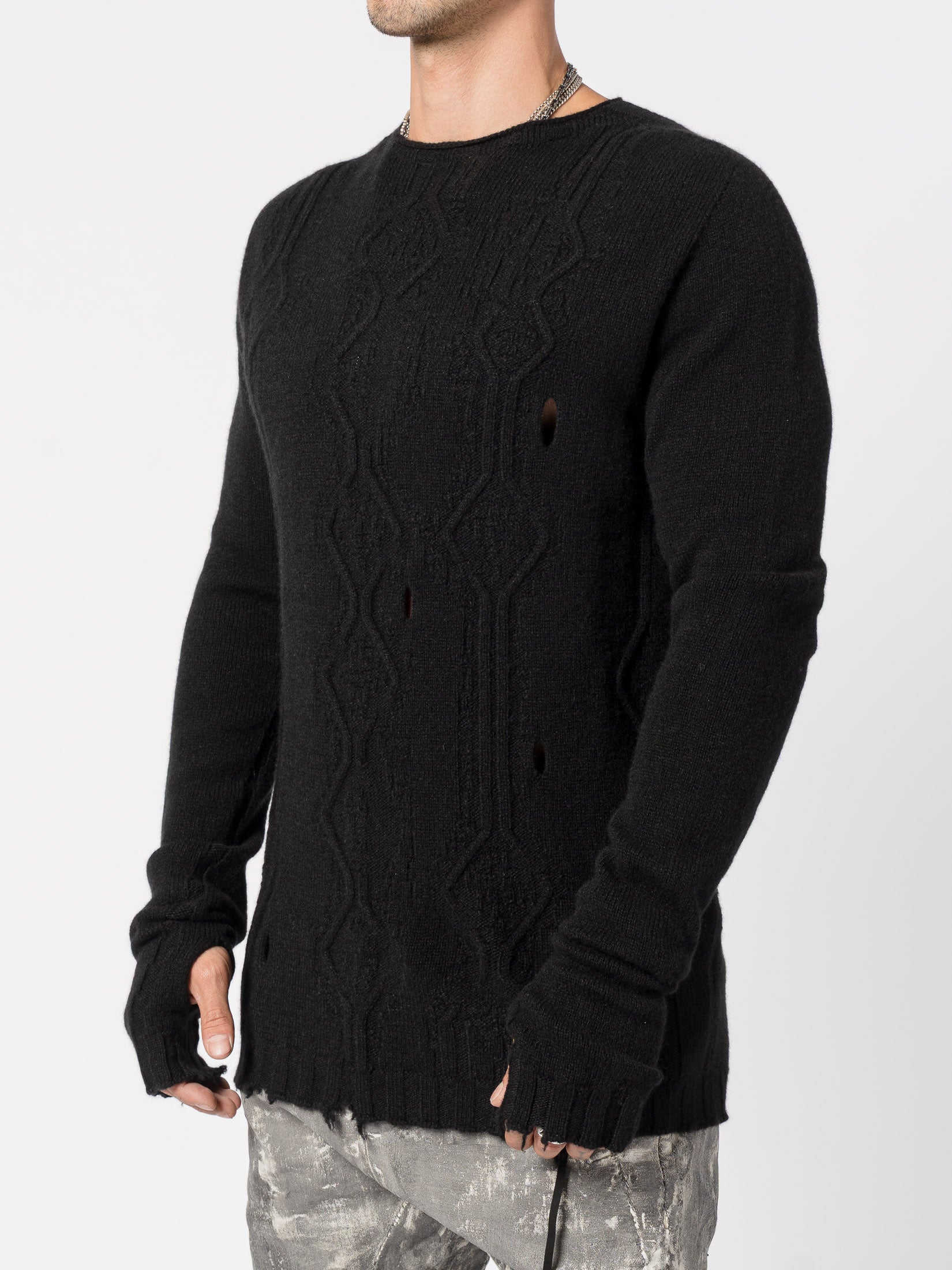 Cashmere Textured Knit