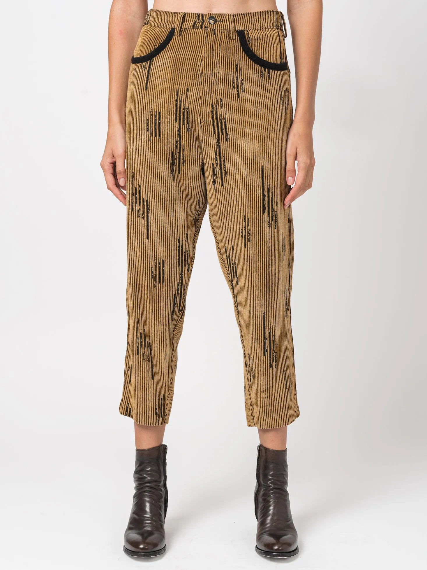 Corduroy Slouch Pants