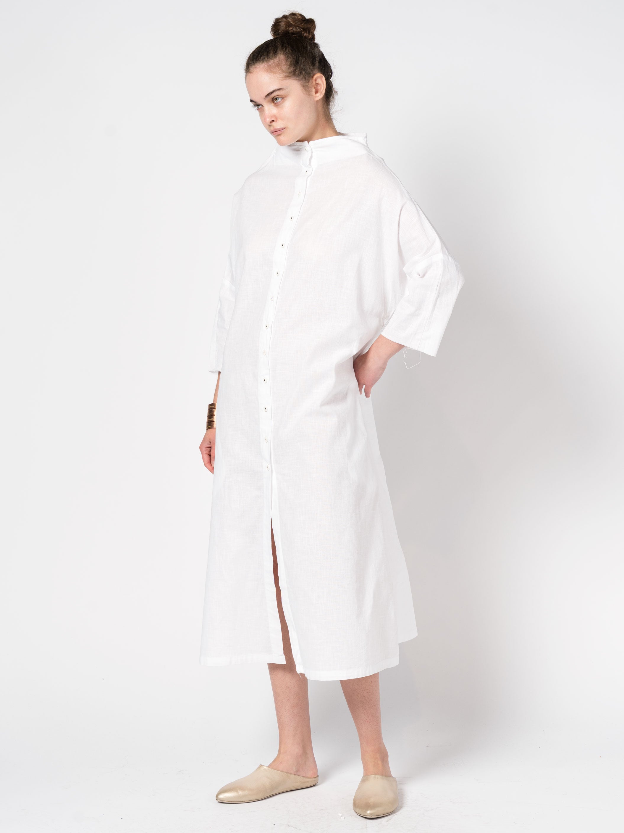 Linen Shirt Dress