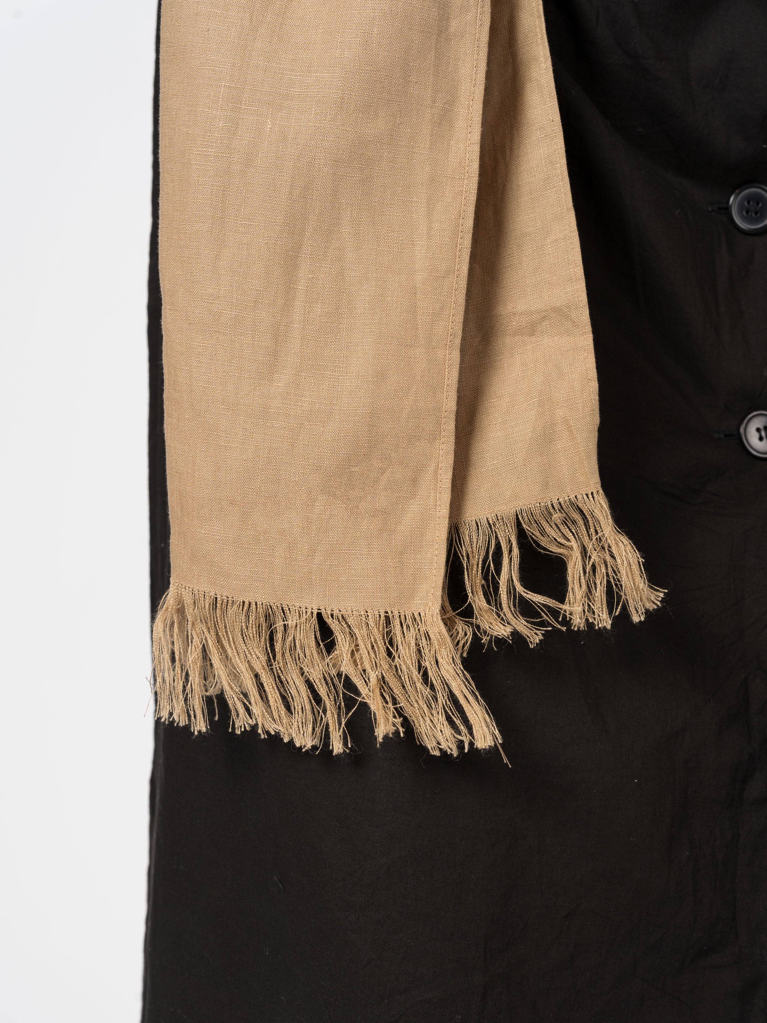 Linen Fringe Scarf