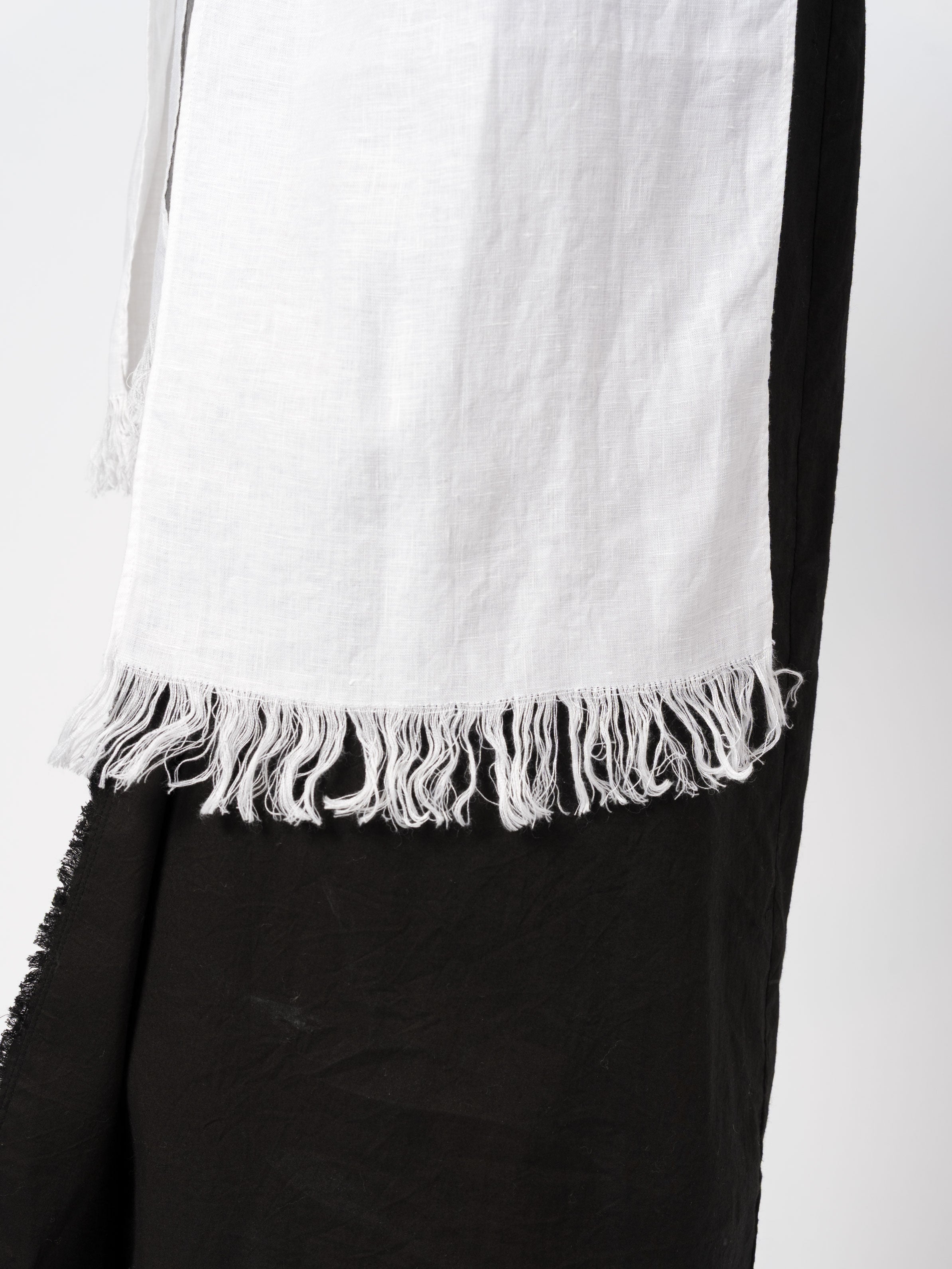 Linen Fringe Scarf