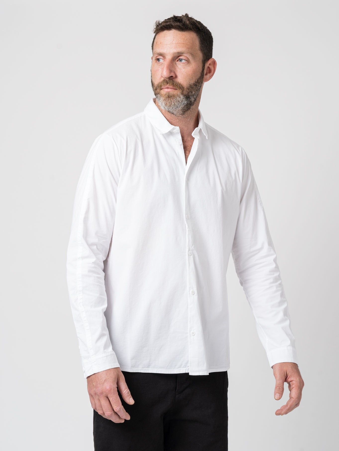 Regular Fit Shirt in Stretch Cotton