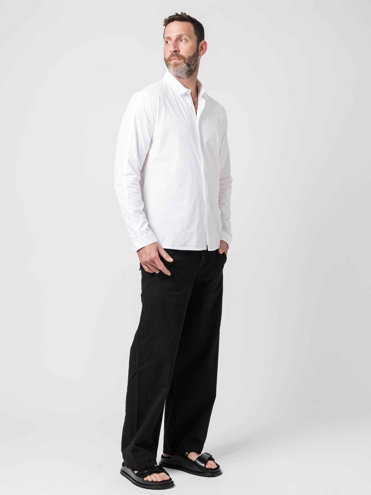 Regular Fit Shirt in Stretch Cotton