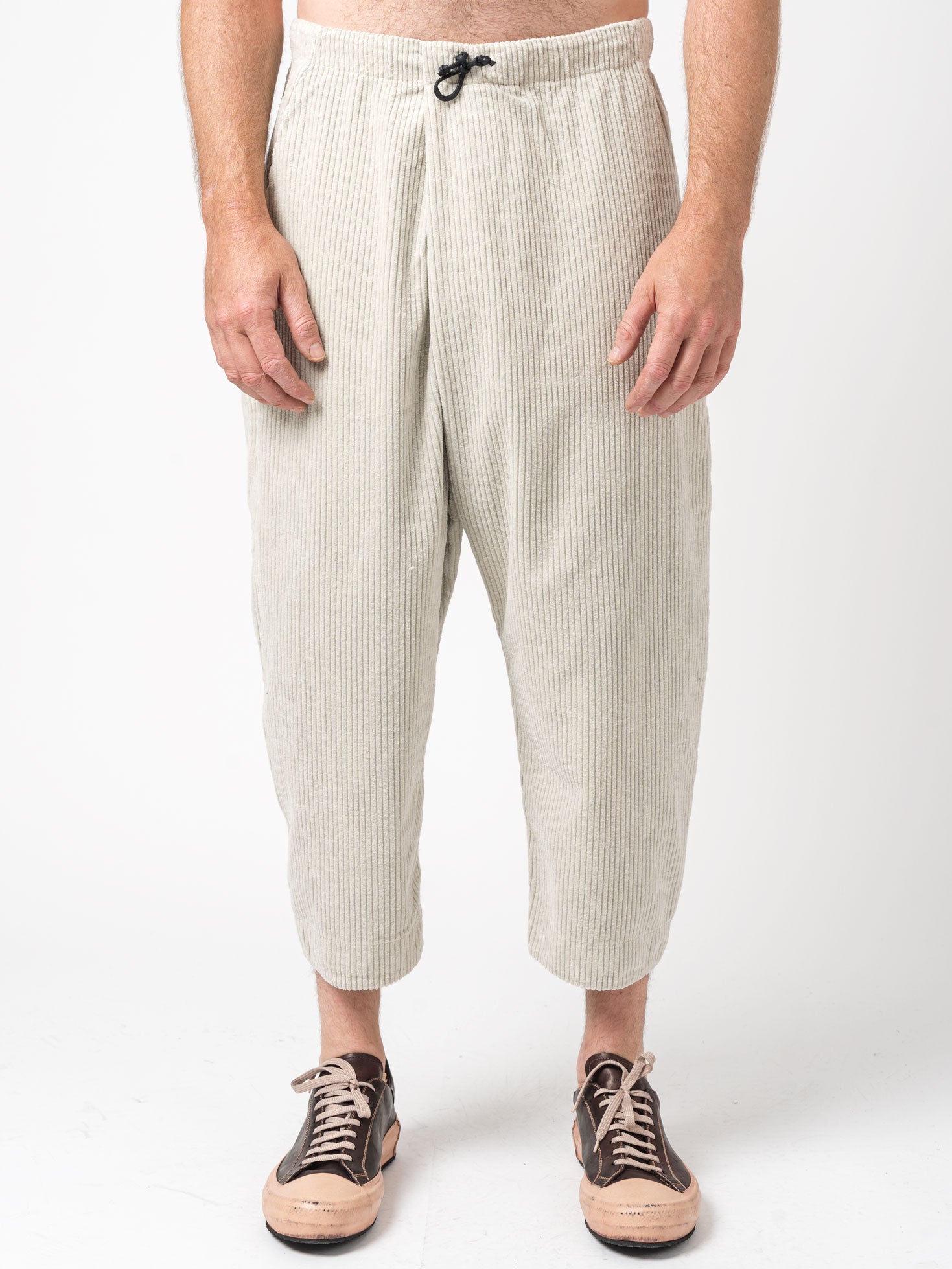 Cropped Oversized Trousers