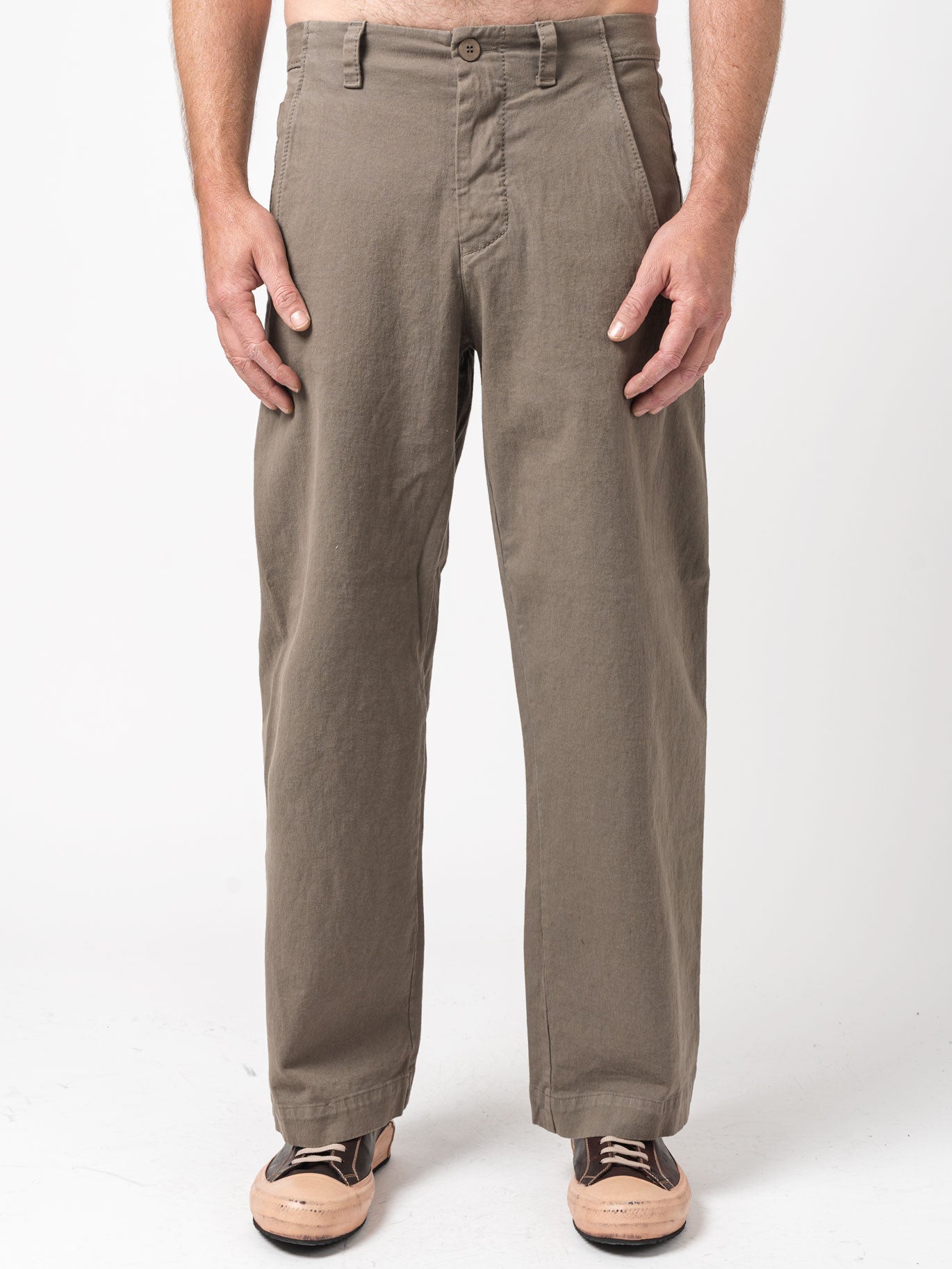 Stretch Oversize Trousers