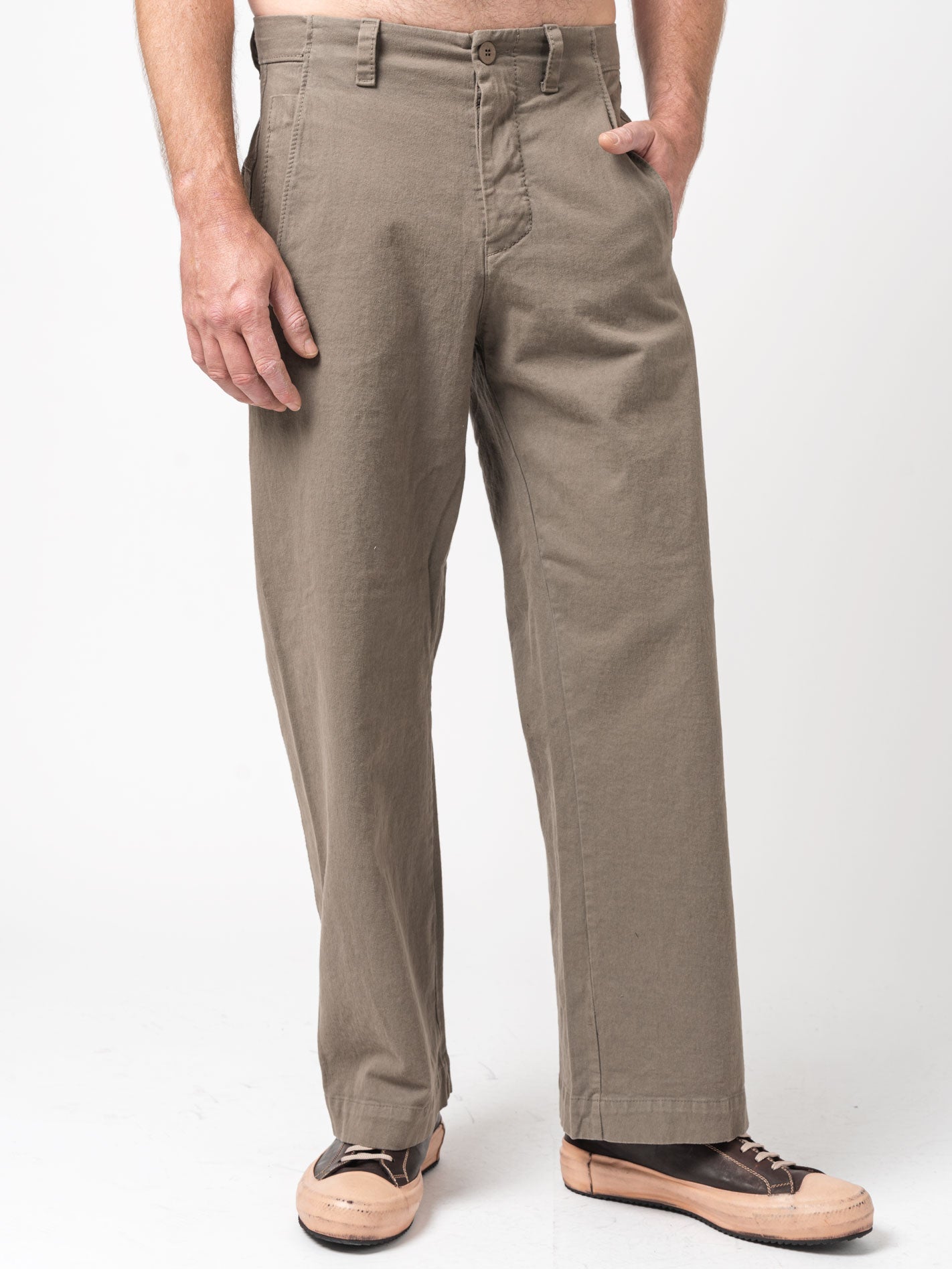 Stretch Oversize Trousers