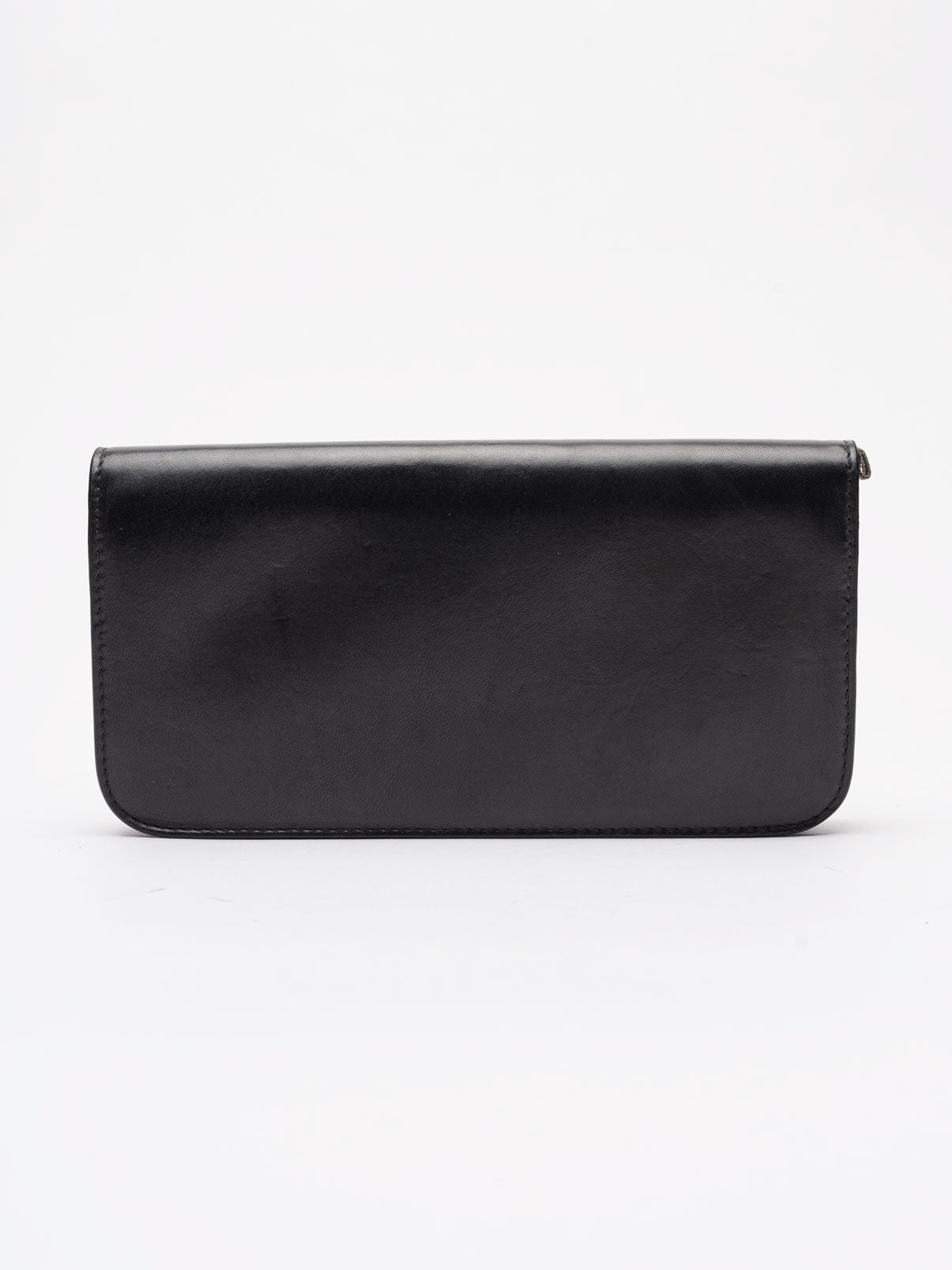 Zip Around Leather Wallet