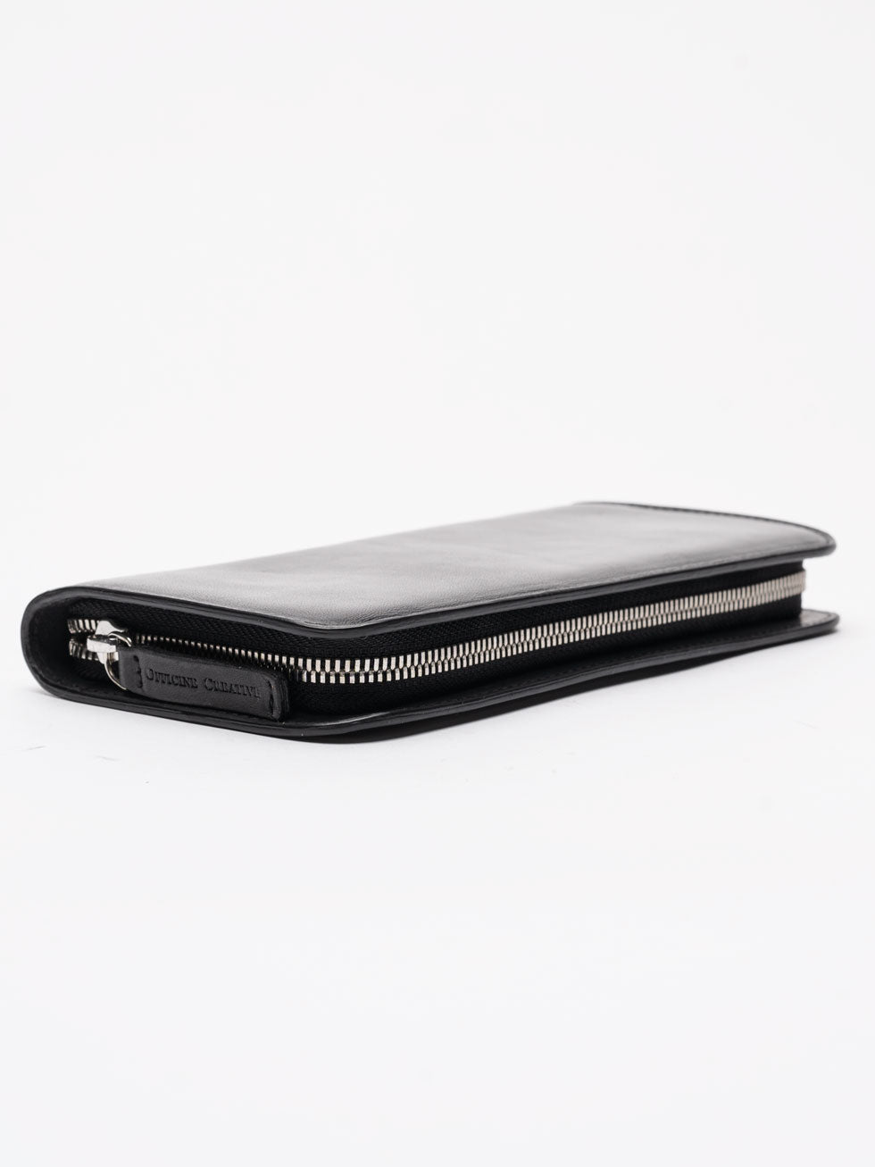 Zip Around Leather Wallet