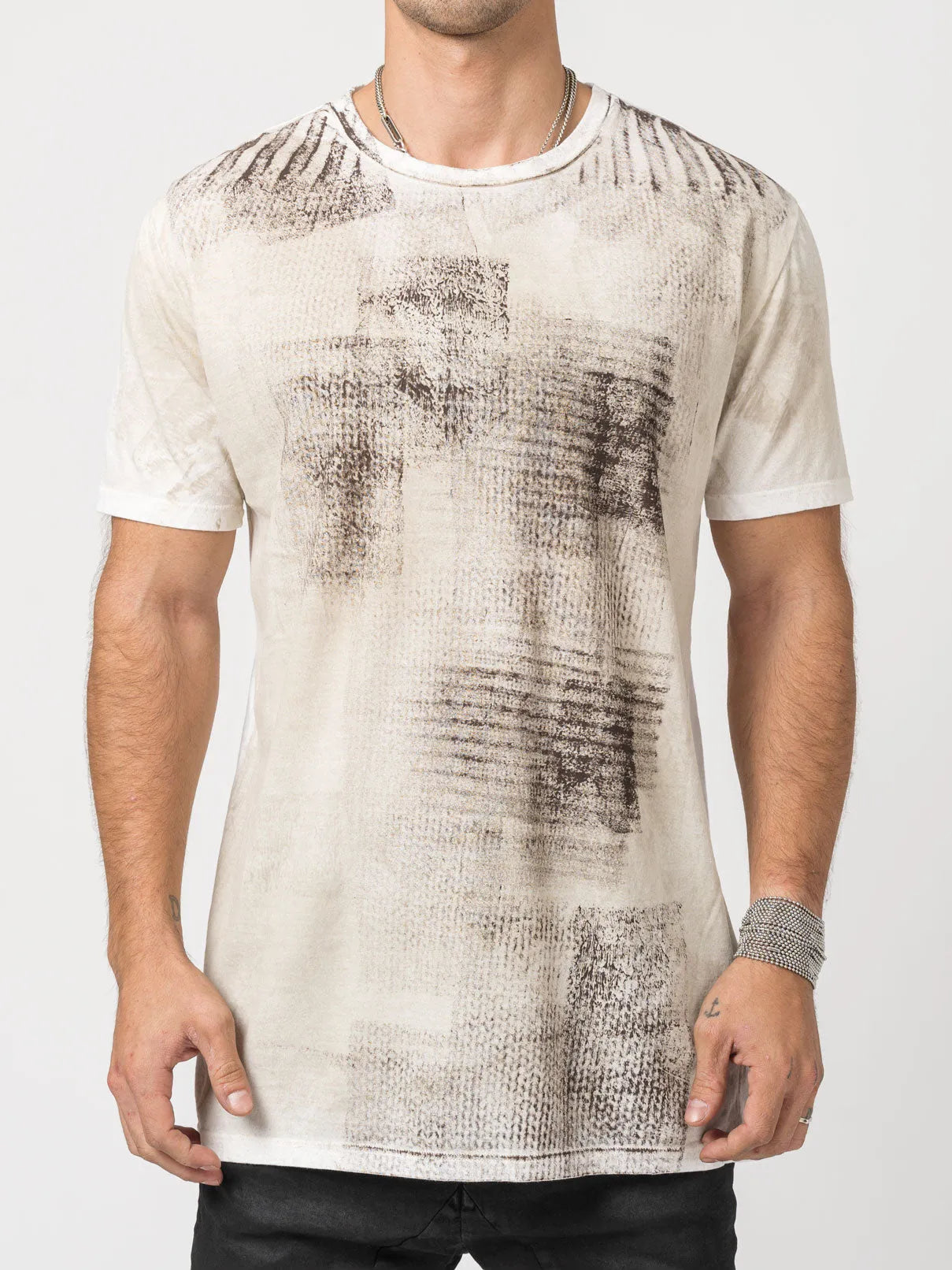 Handmade Printed Cotton T-Shirt