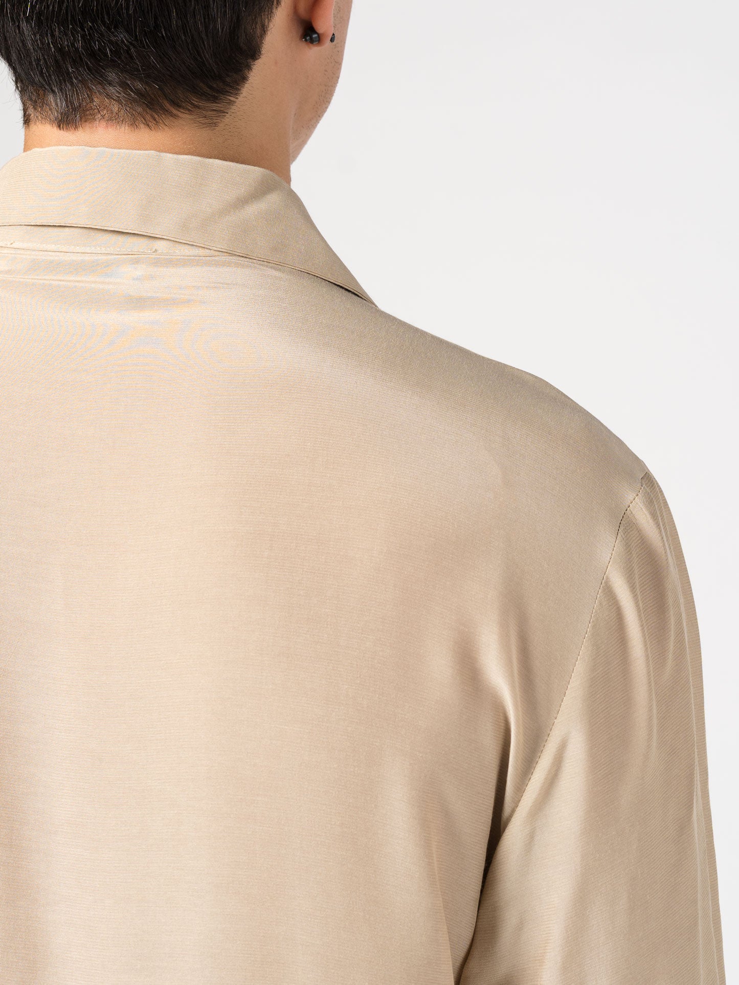 Button-Up Shirt with Concealed Placket