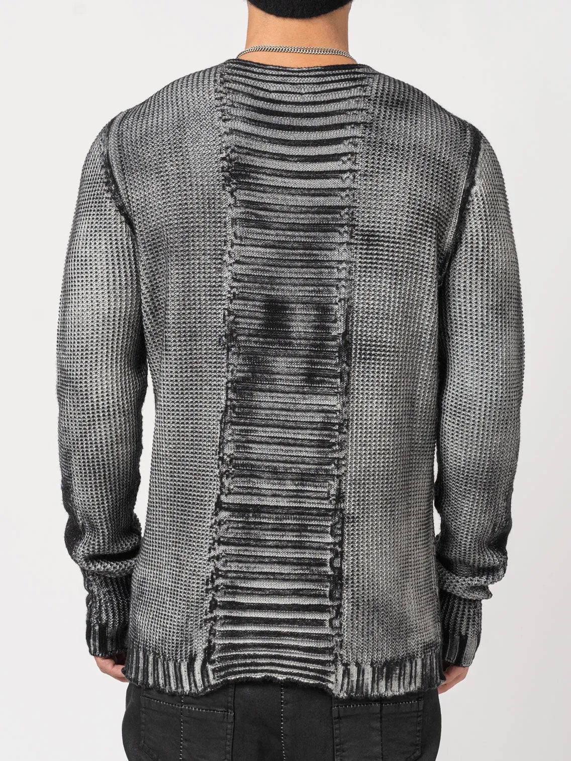 Ribbed Heavy Wool Sweater